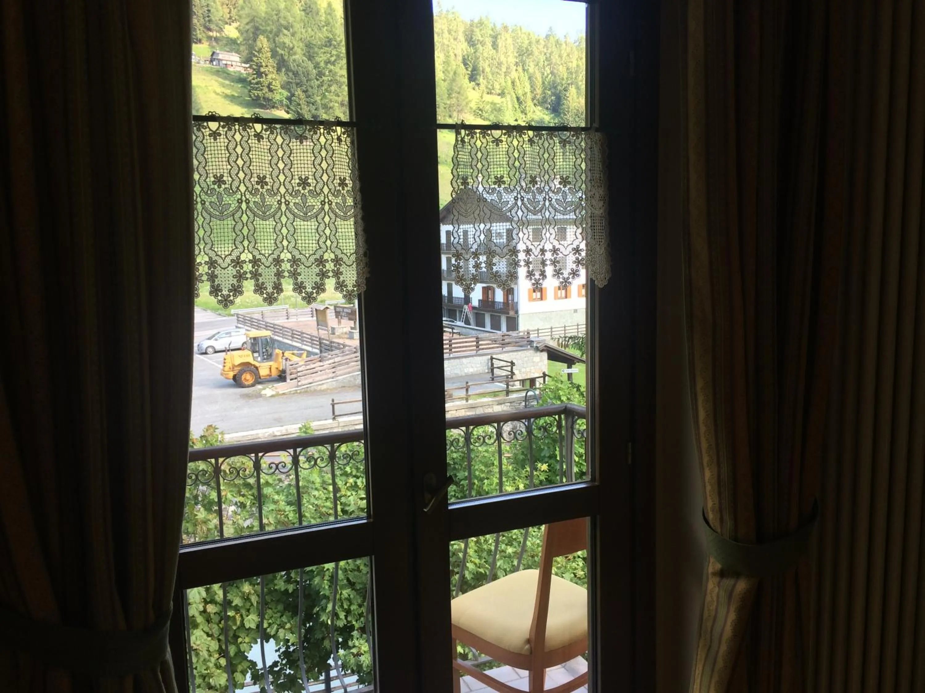 Decorative detail in R.T.A. Hotel Monte Rosa