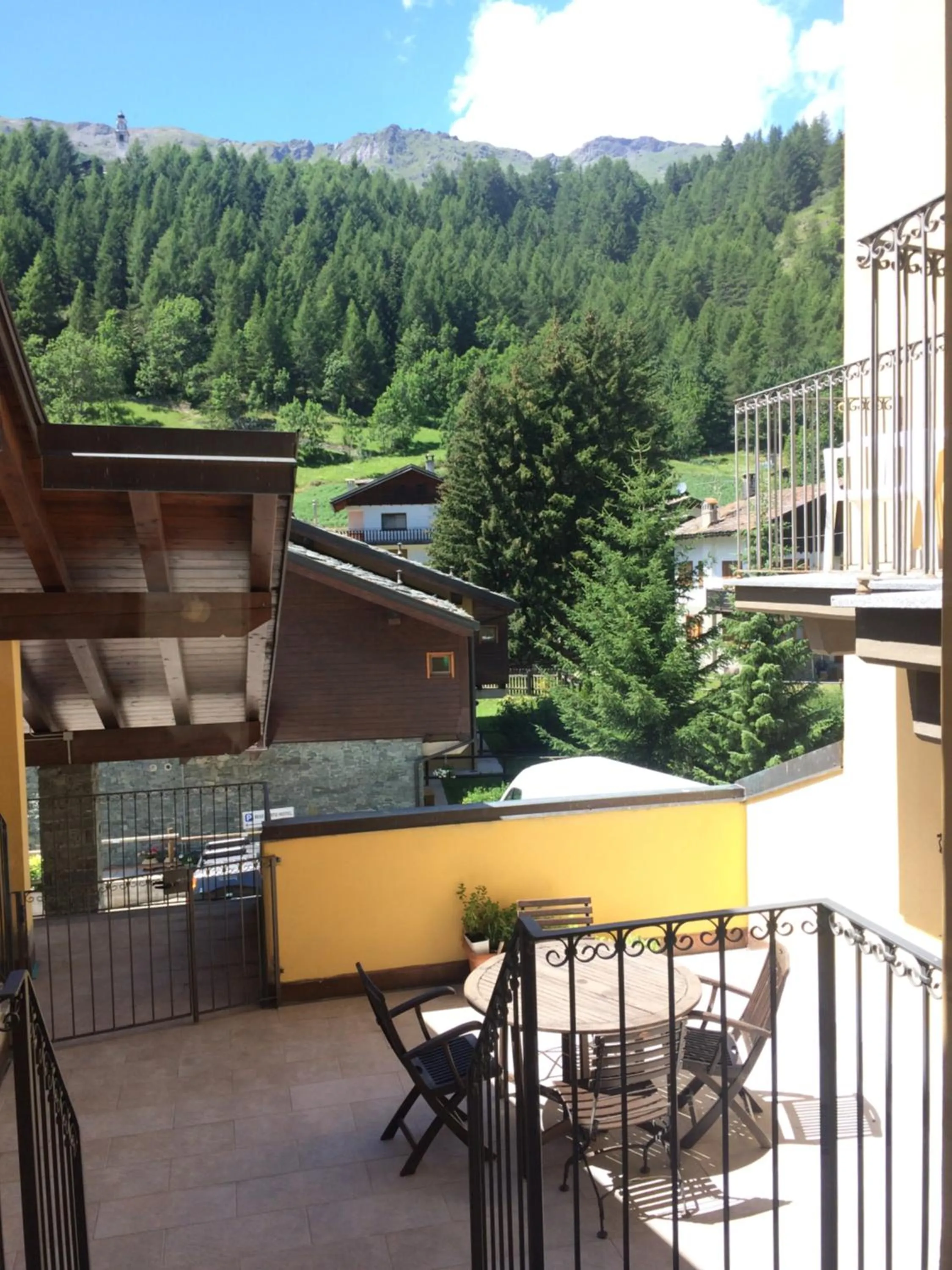Balcony/Terrace in R.T.A. Hotel Monte Rosa
