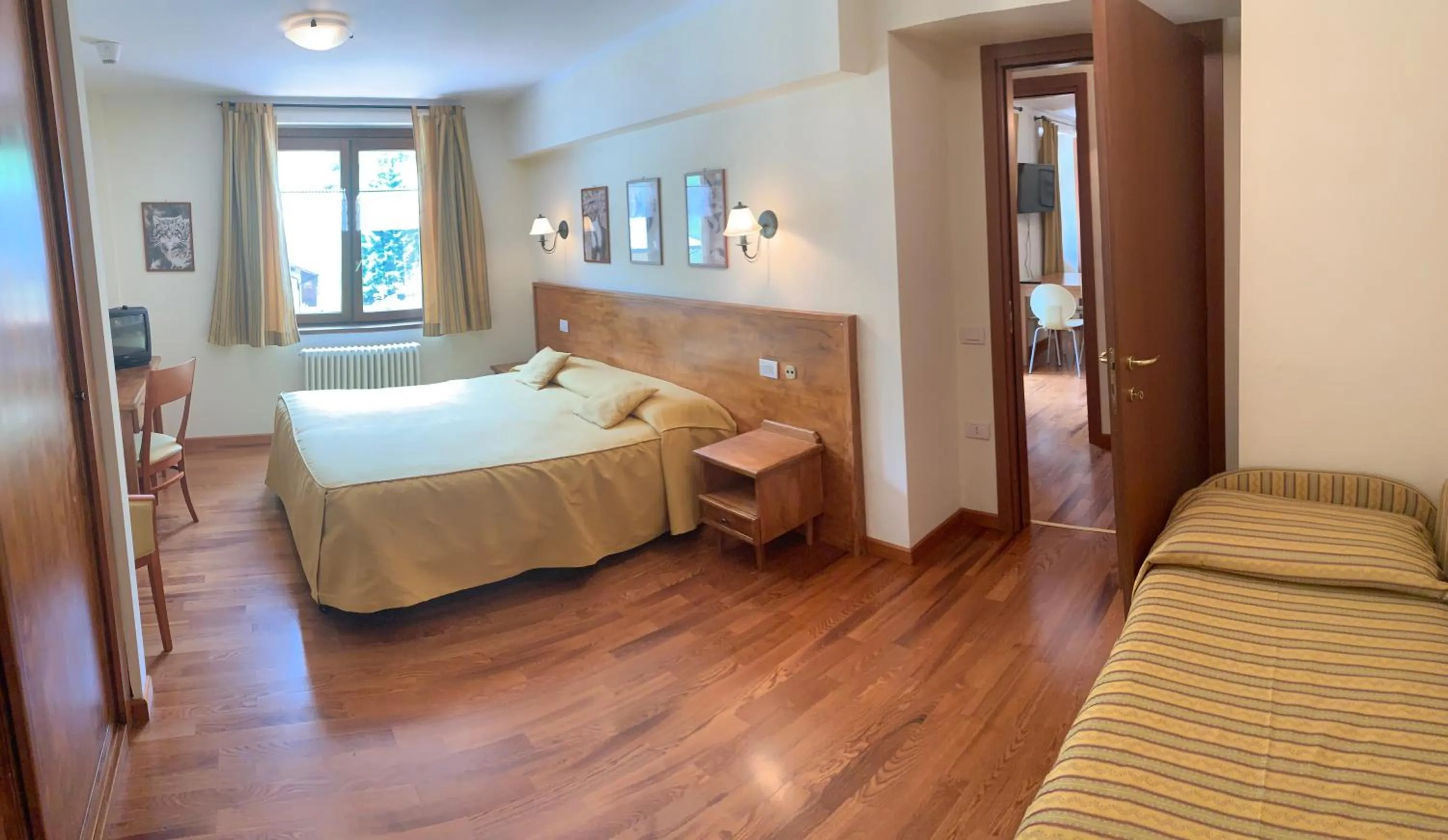 Bed in R.T.A. Hotel Monte Rosa