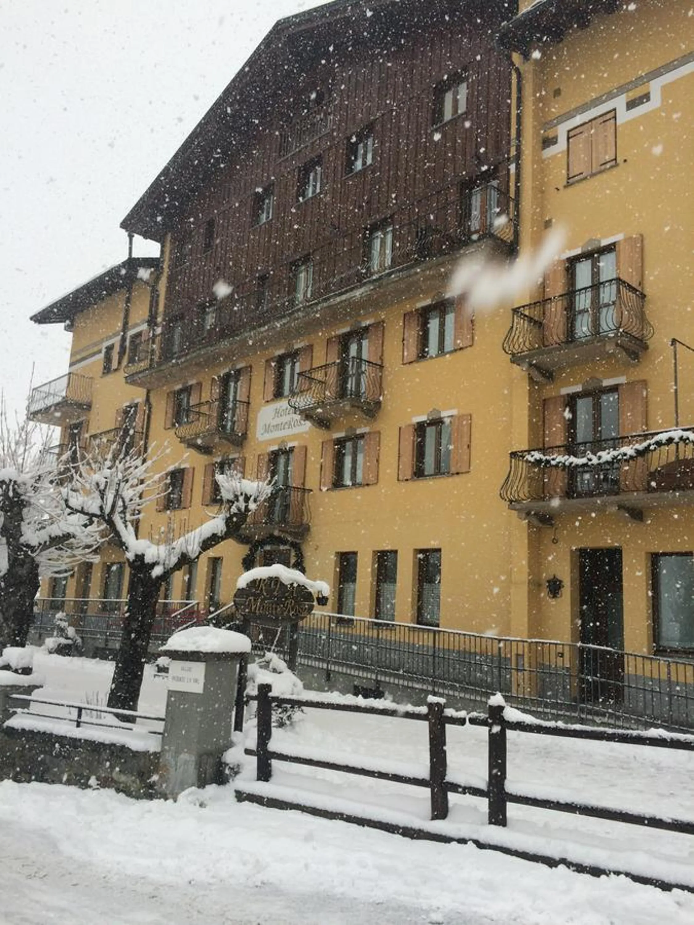 Facade/entrance in R.T.A. Hotel Monte Rosa