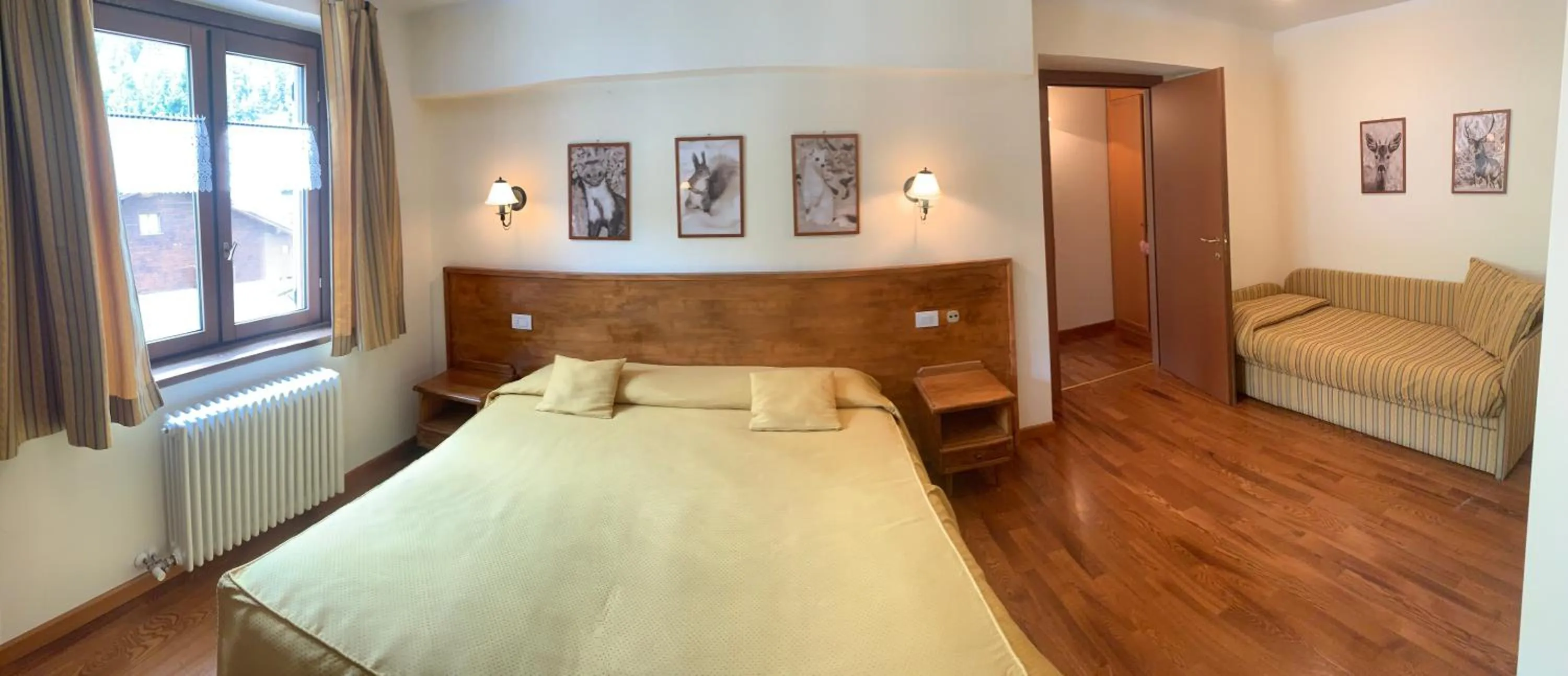 Bed in R.T.A. Hotel Monte Rosa