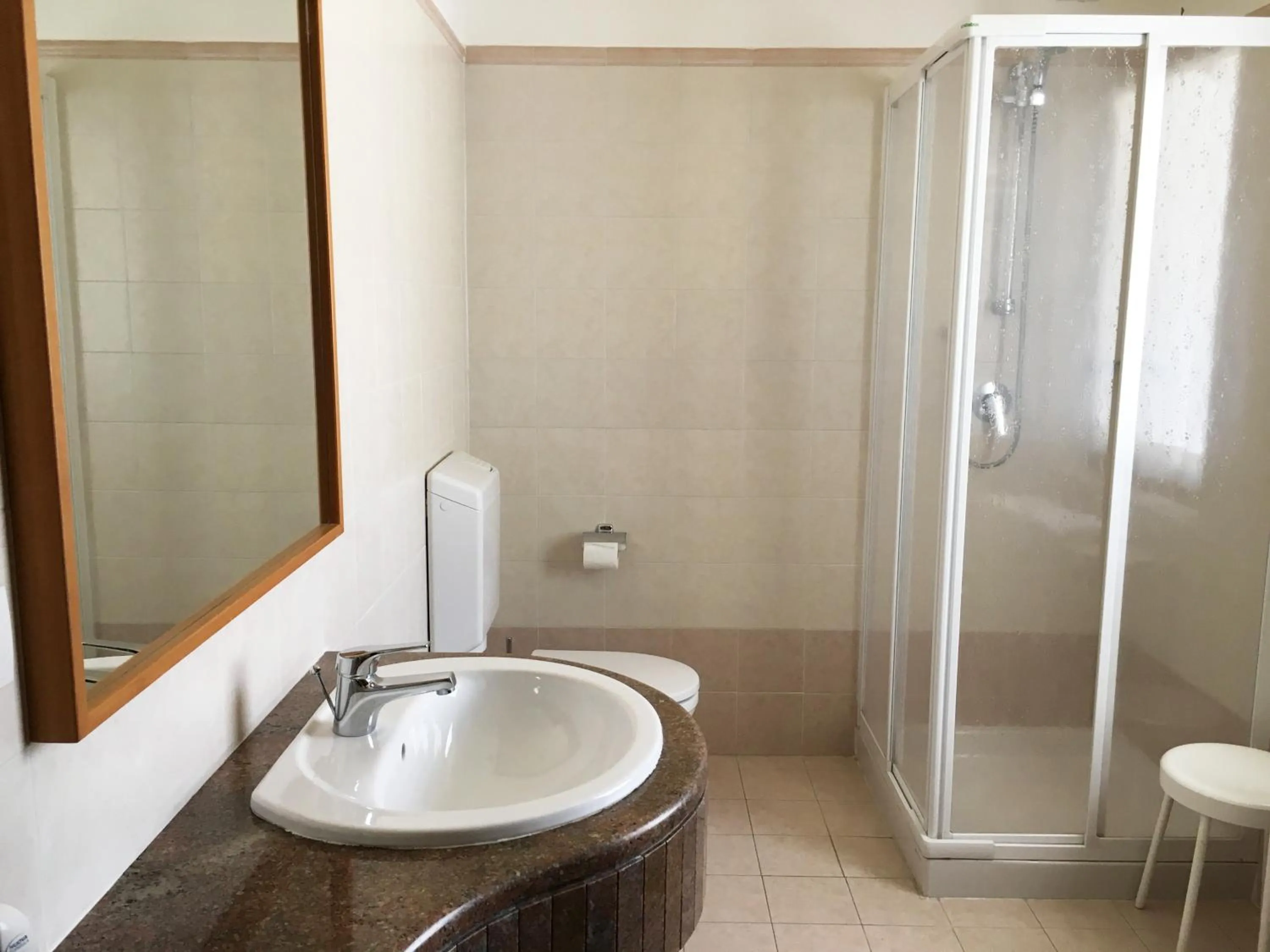 Bathroom in R.T.A. Hotel Monte Rosa