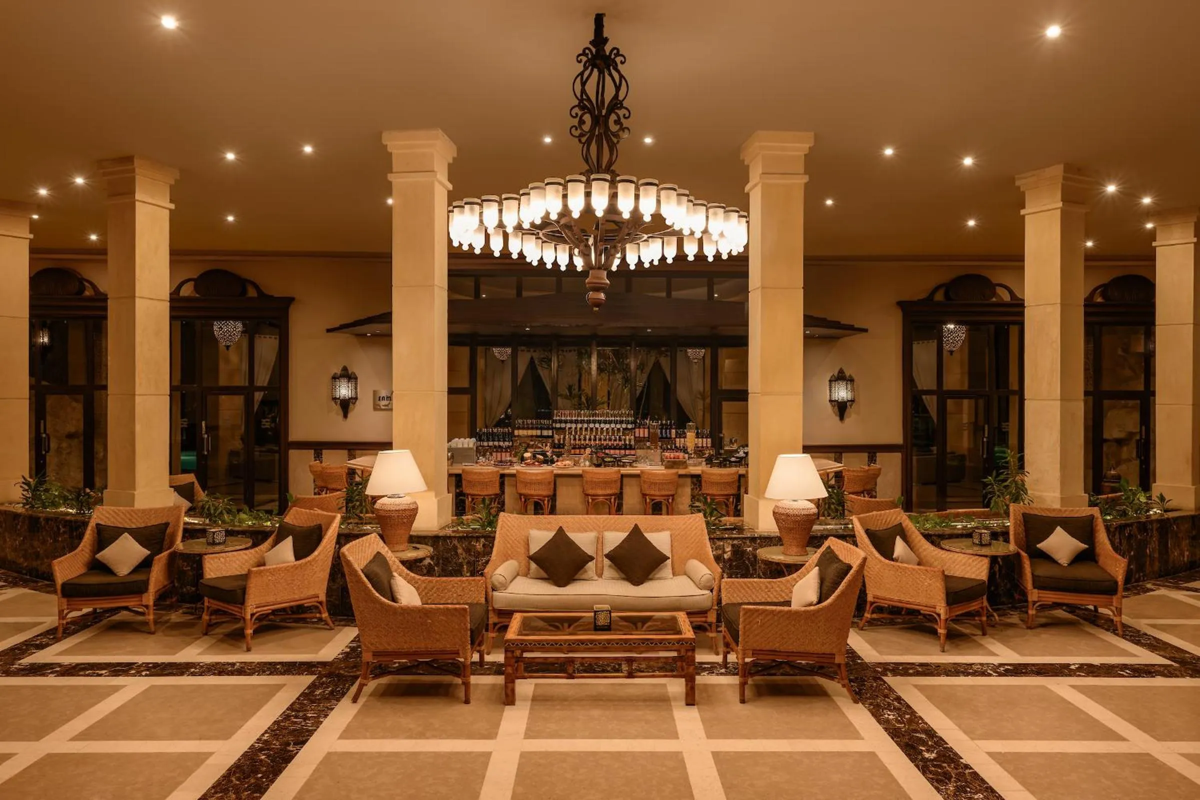 Lobby or reception in The Makadi Spa Hotel - Couples Only 18 Years Plus