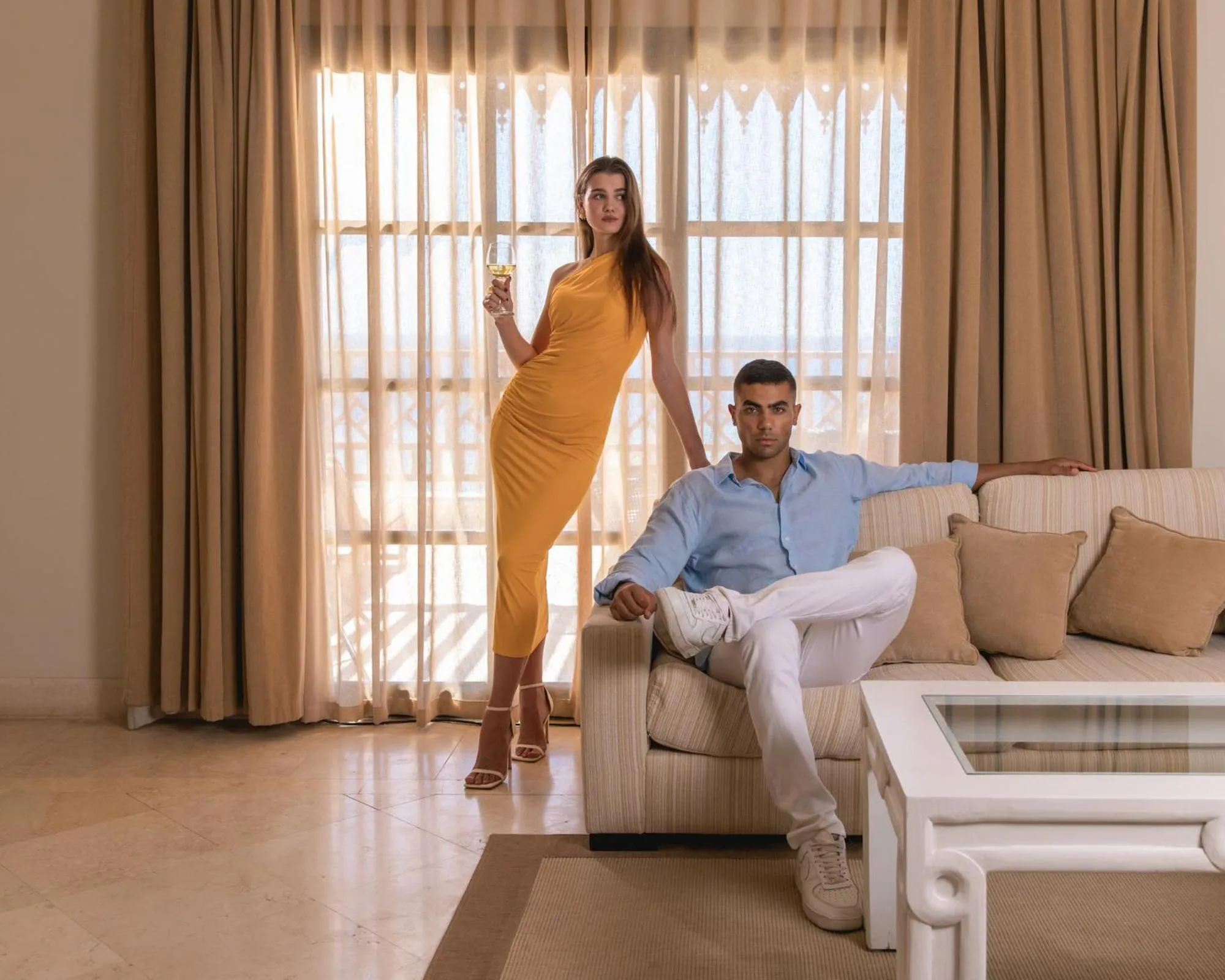 Bedroom in The Makadi Spa Hotel - Couples Only 18 Years Plus