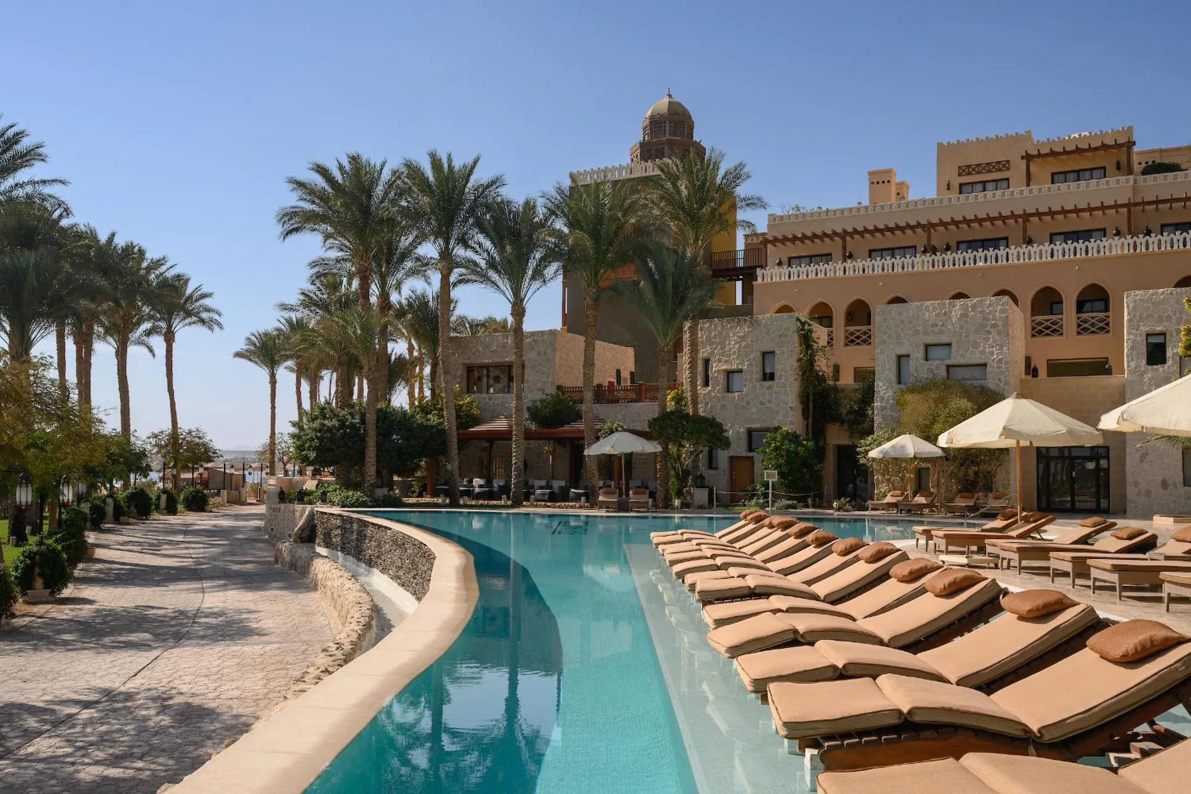 Swimming pool in The Makadi Spa Hotel - Couples Only 18 Years Plus