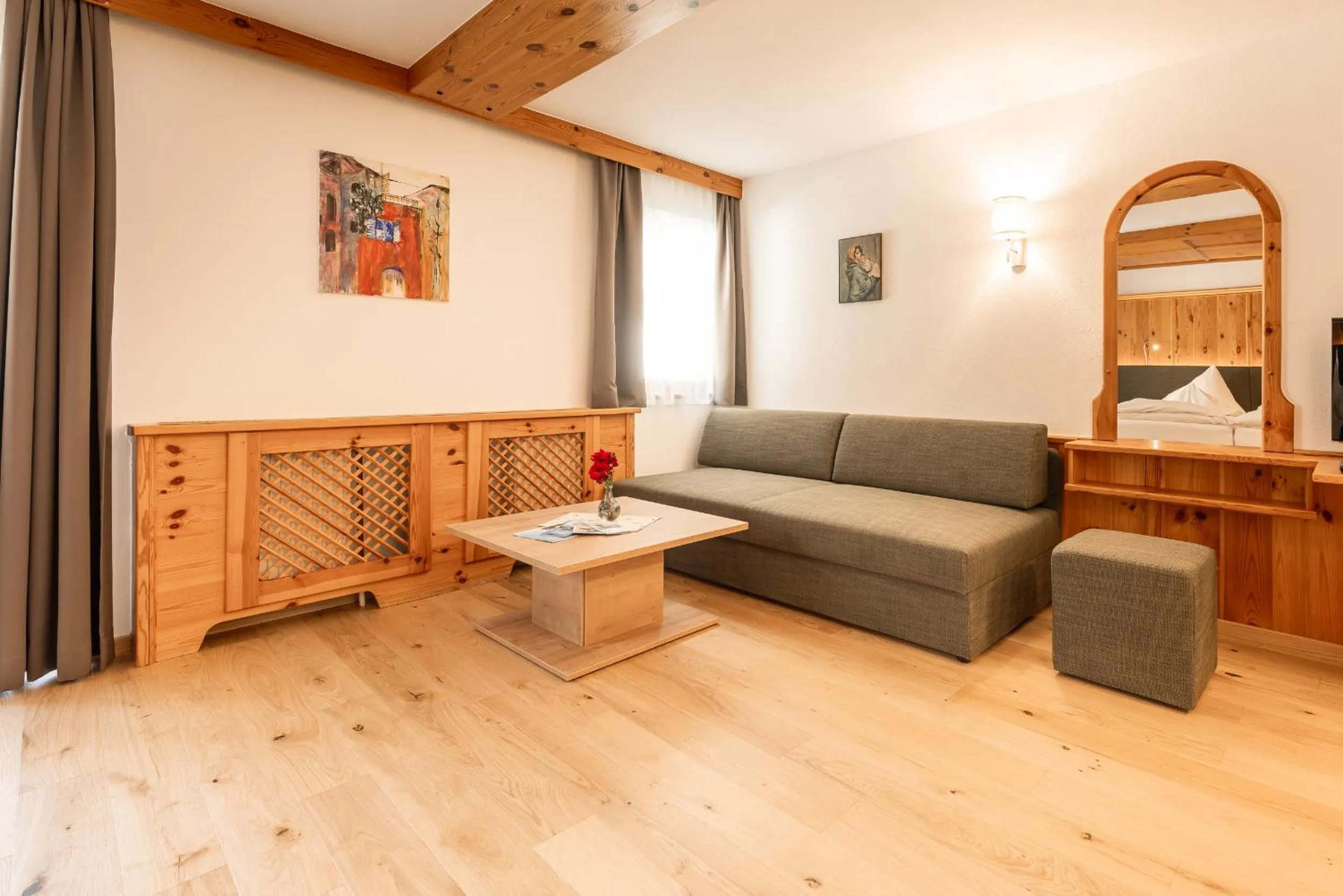 Seating area in Hotel Berghof
