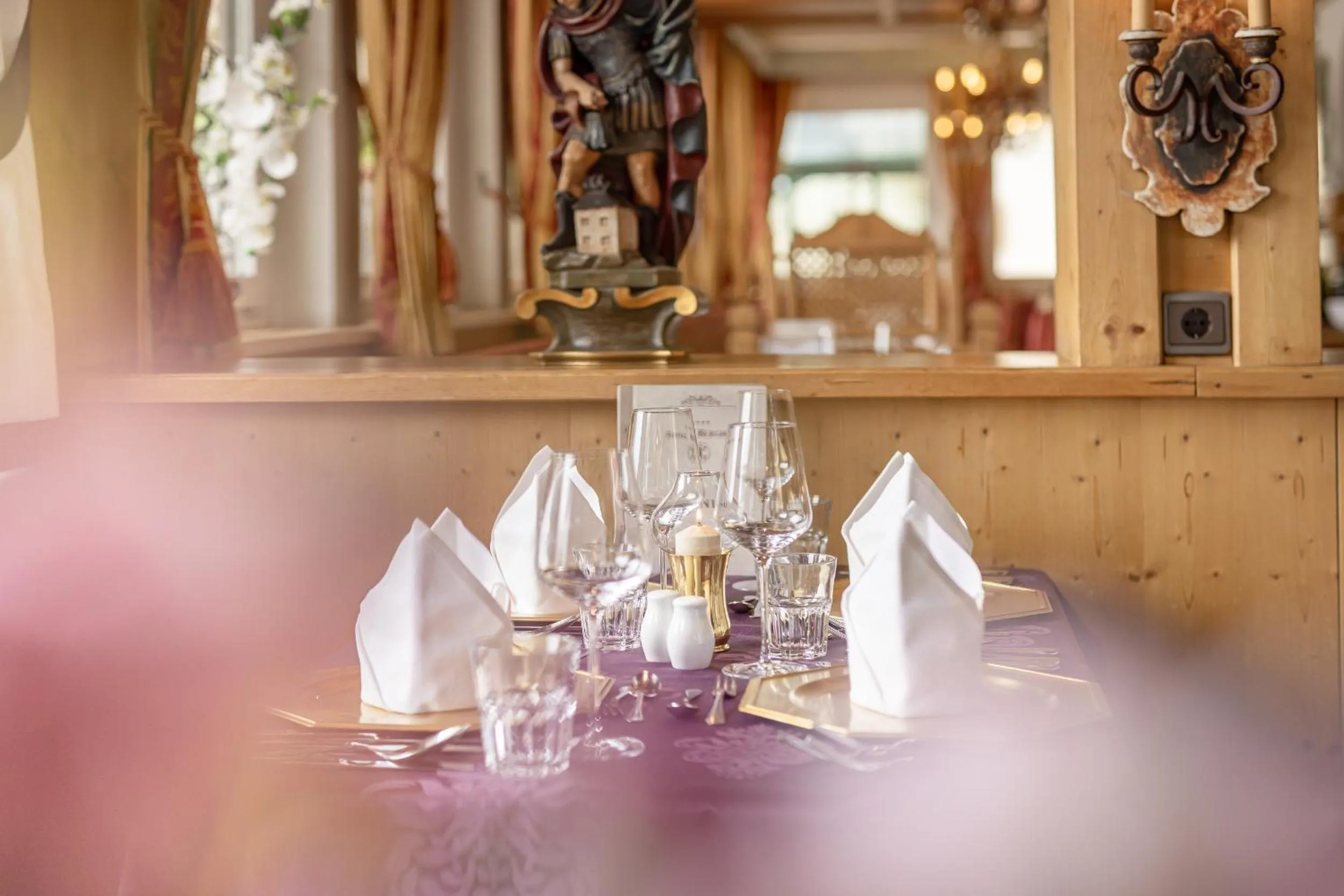 Food and drinks in Hotel Berghof