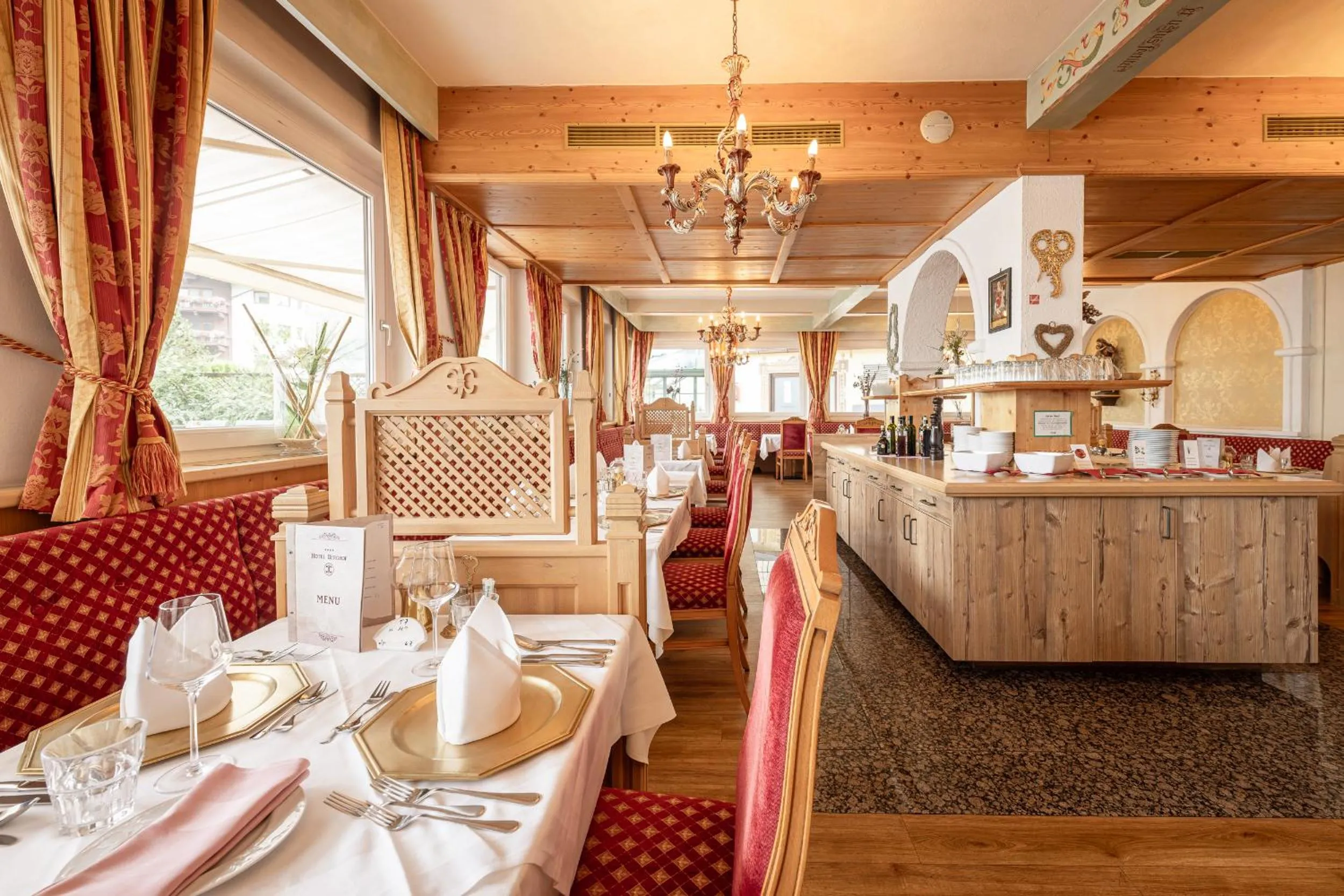 Restaurant/places to eat in Hotel Berghof
