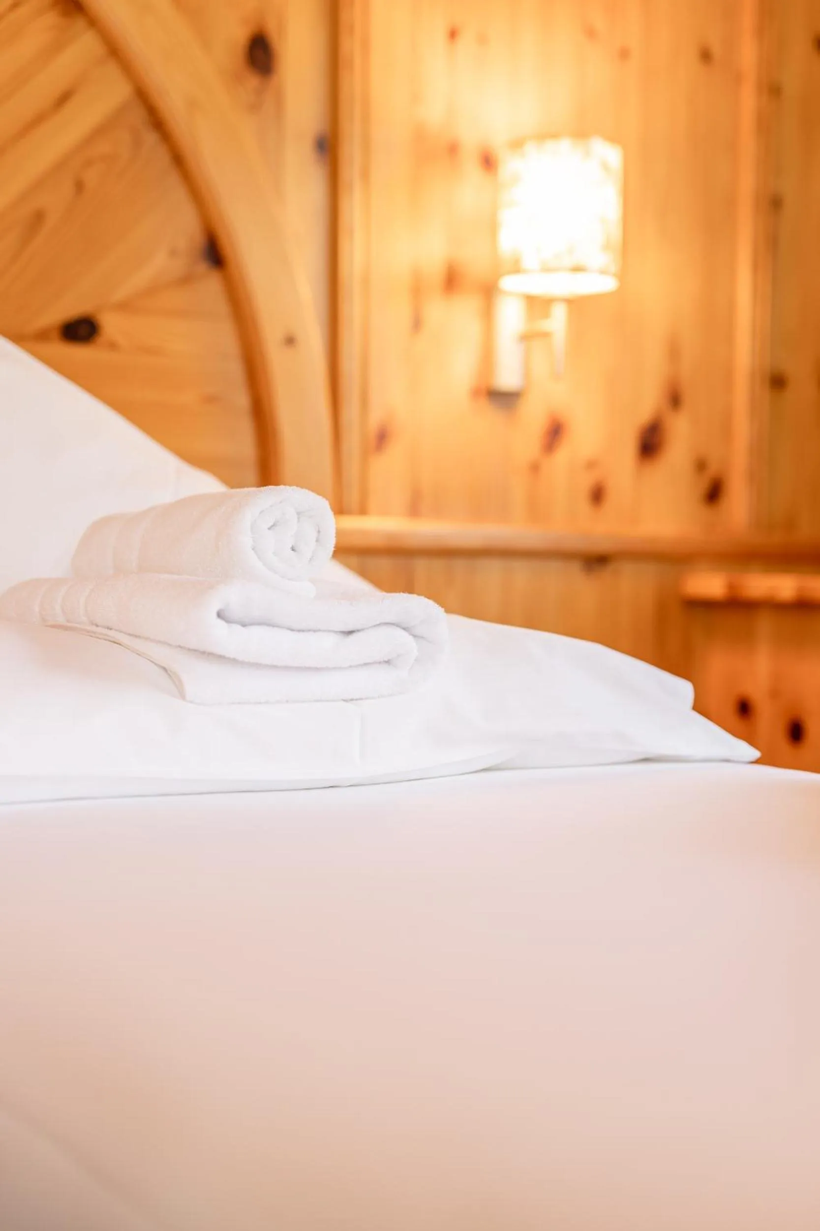 Bed in Hotel Berghof