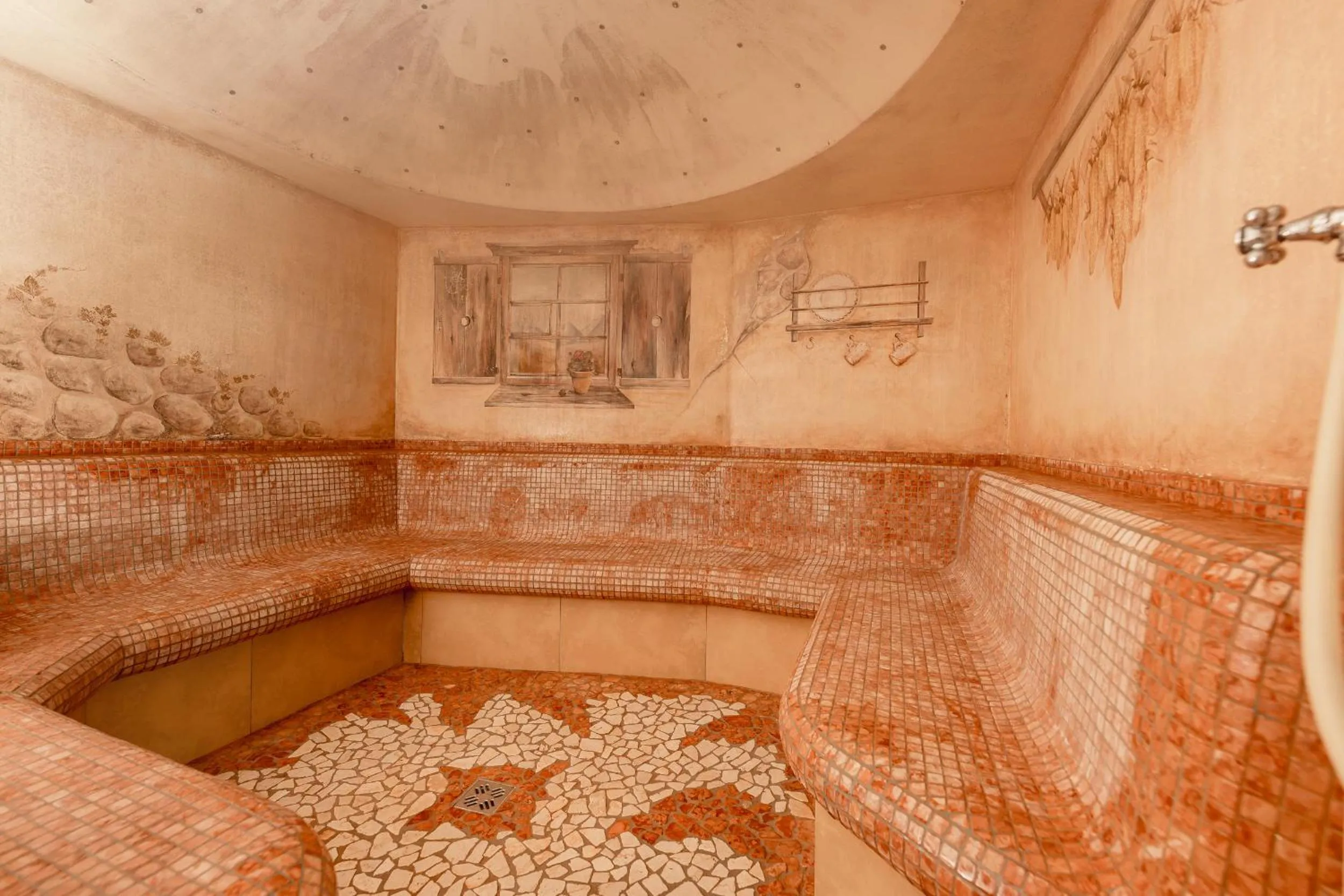 Steam room in Hotel Berghof