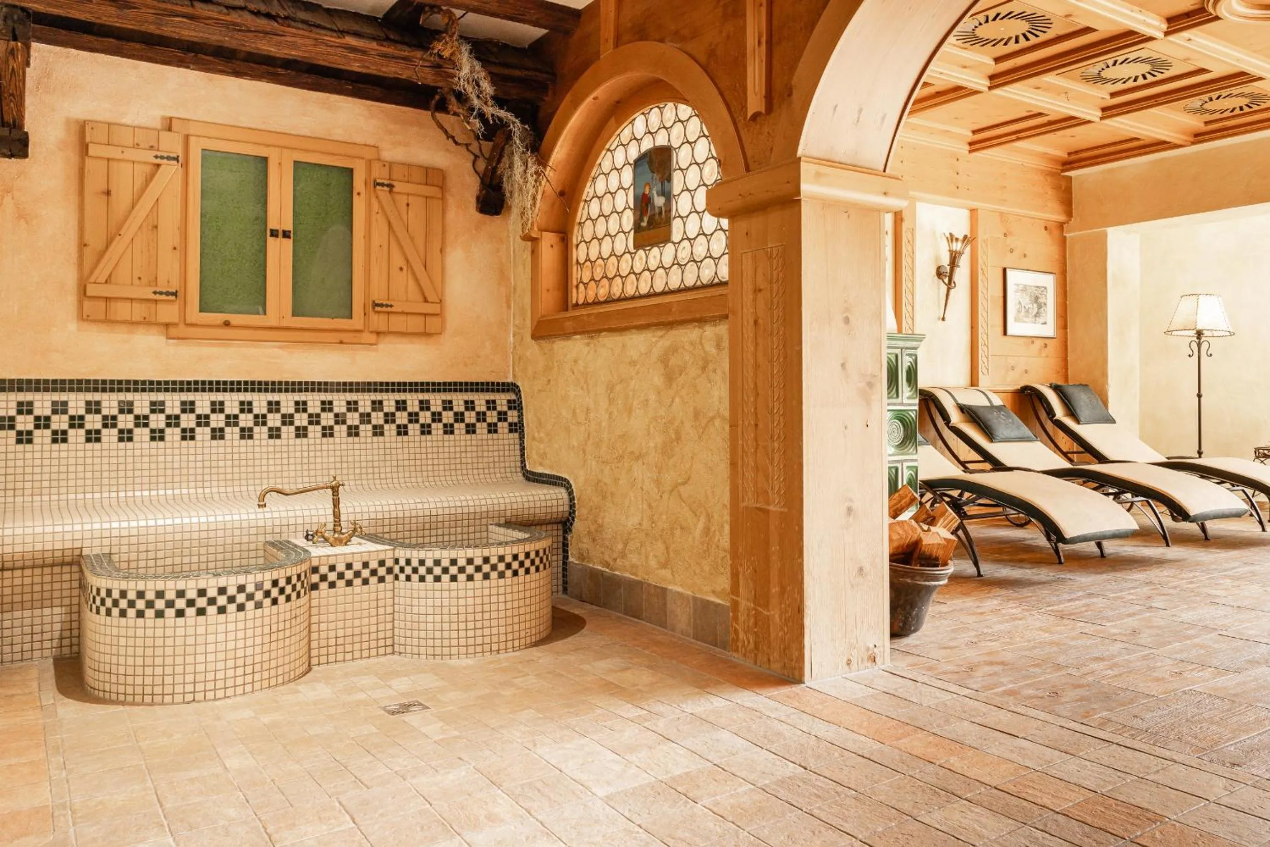 Spa and wellness centre/facilities in Hotel Berghof