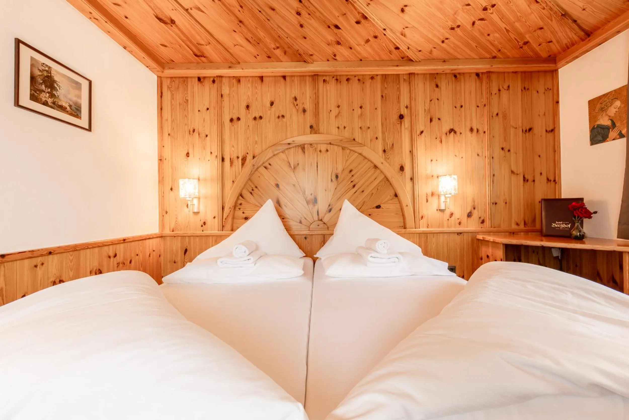 Photo of the whole room, Bed in Hotel Berghof