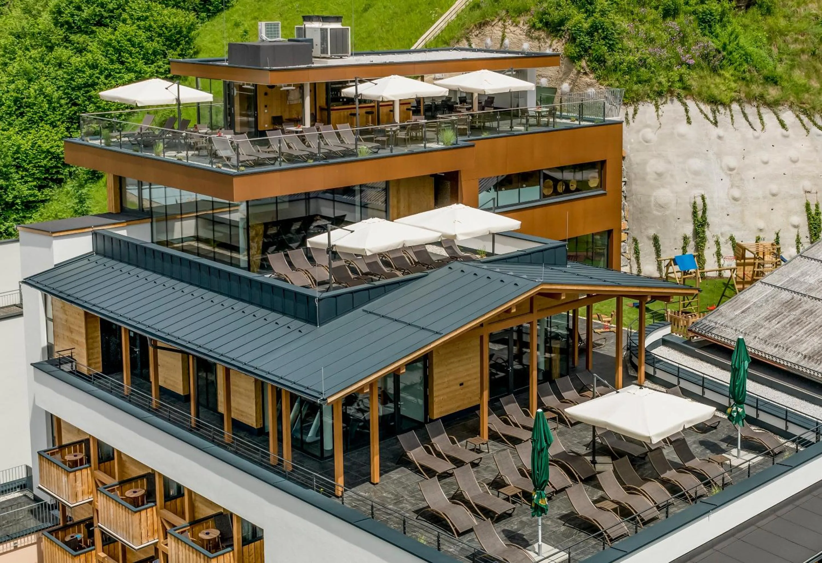 Bird's eye view in Hotel Wagrainerhof