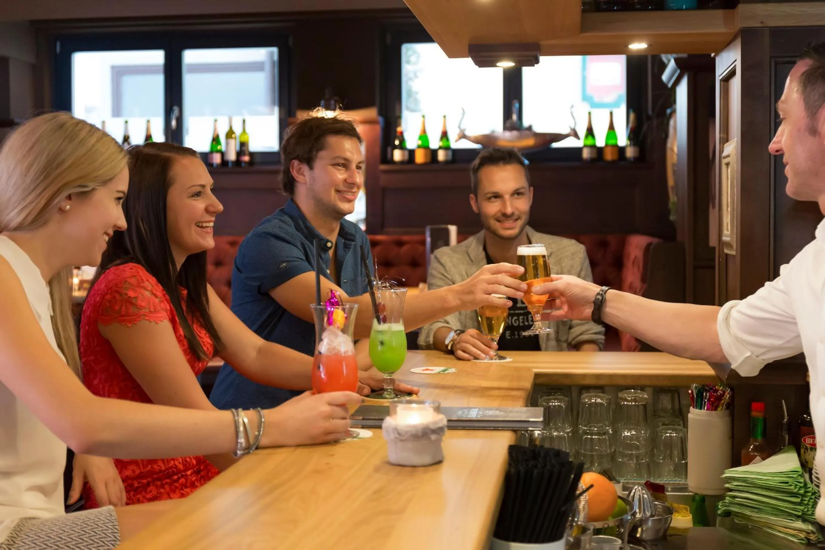 Lounge or bar in Hotel Wagrainerhof