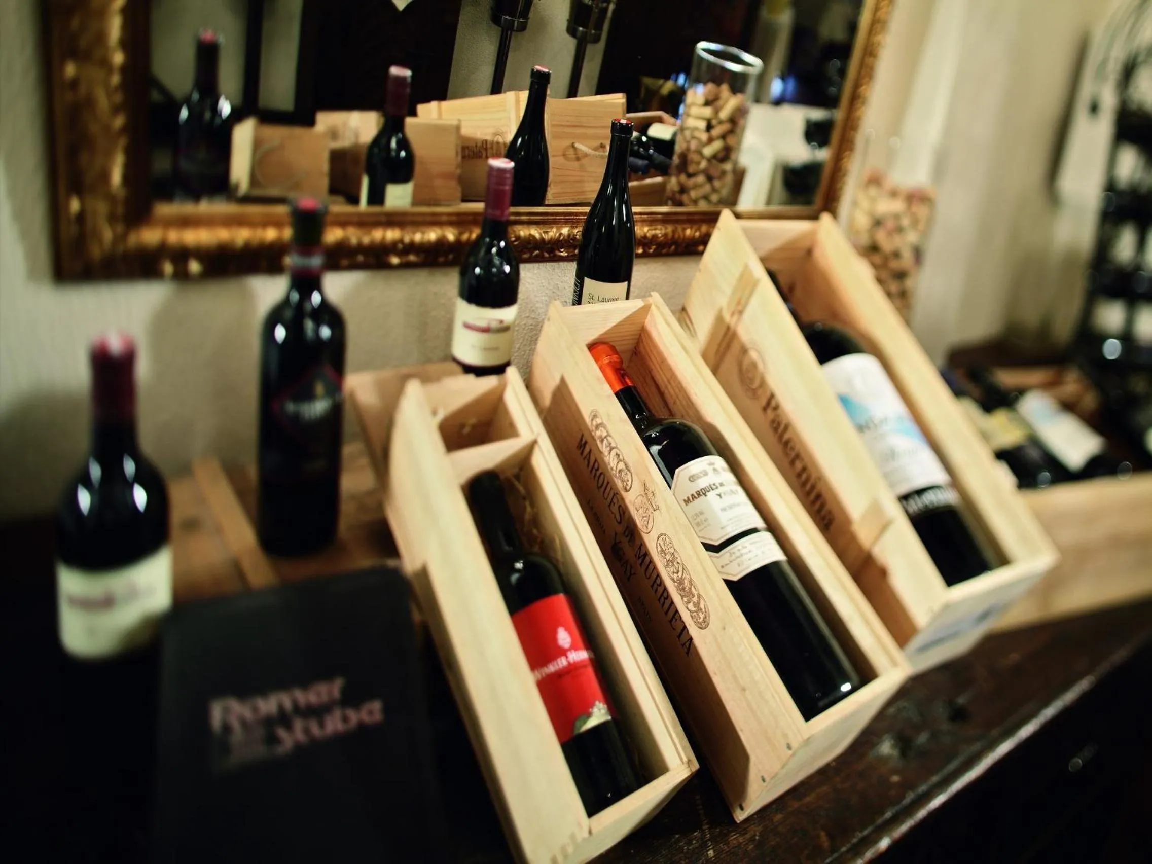 Alcoholic drinks in Hotel Römerstube