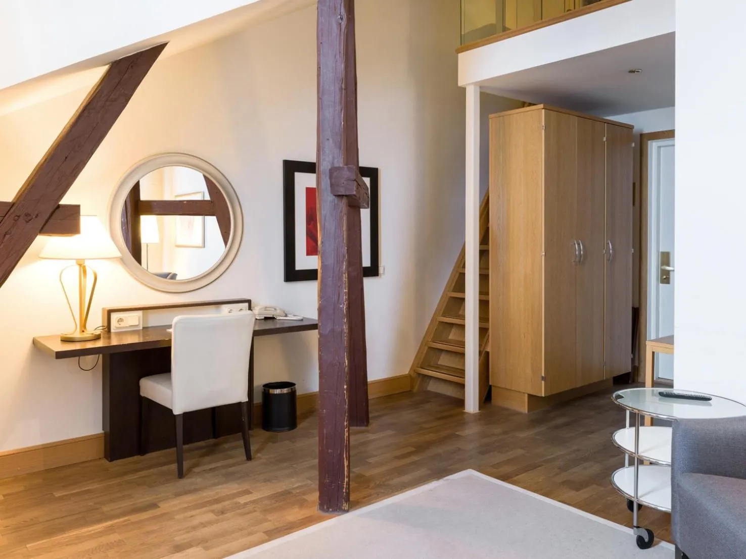 Living room, Bed in Elite Hotel Knaust