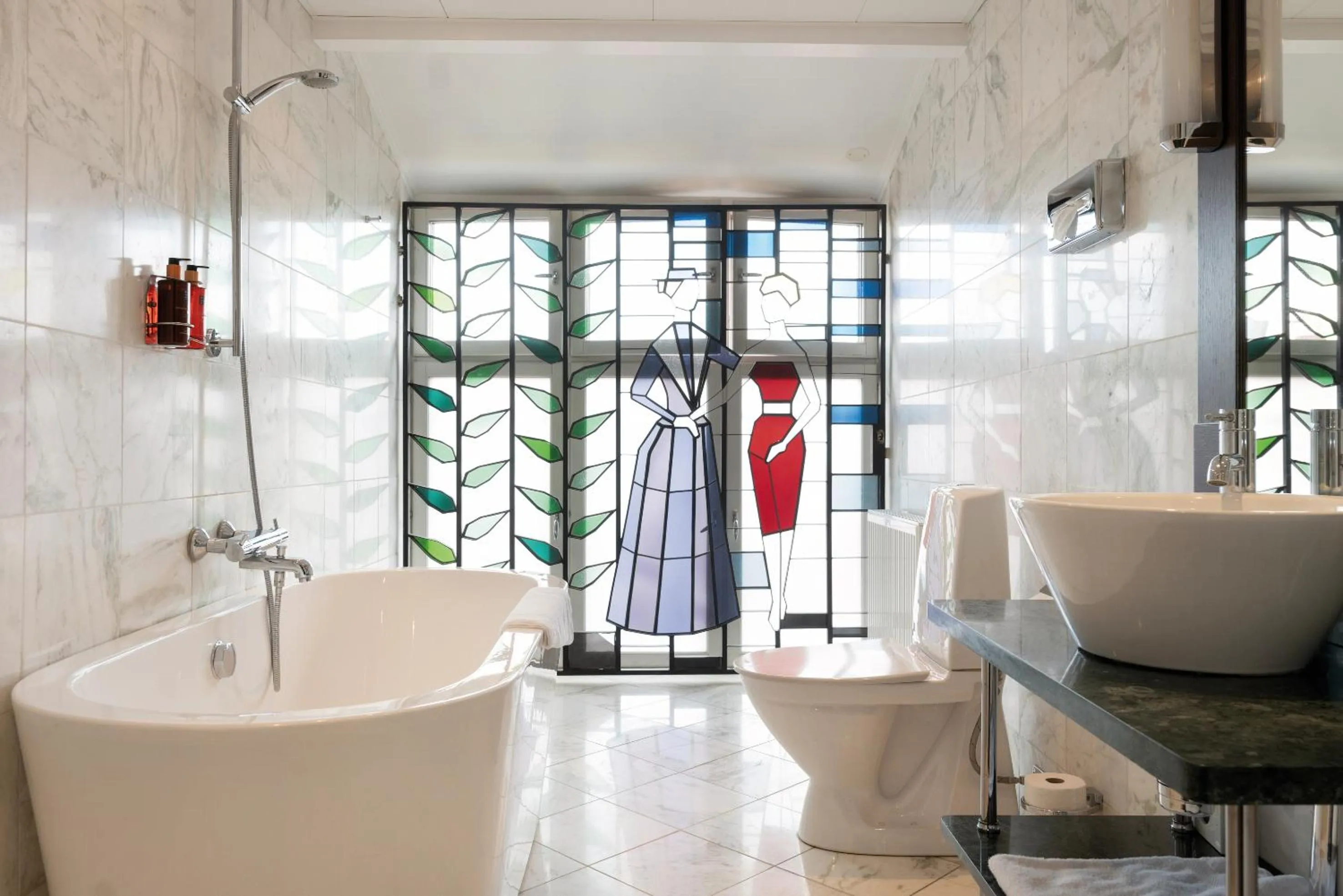 Bathroom in Elite Hotel Knaust