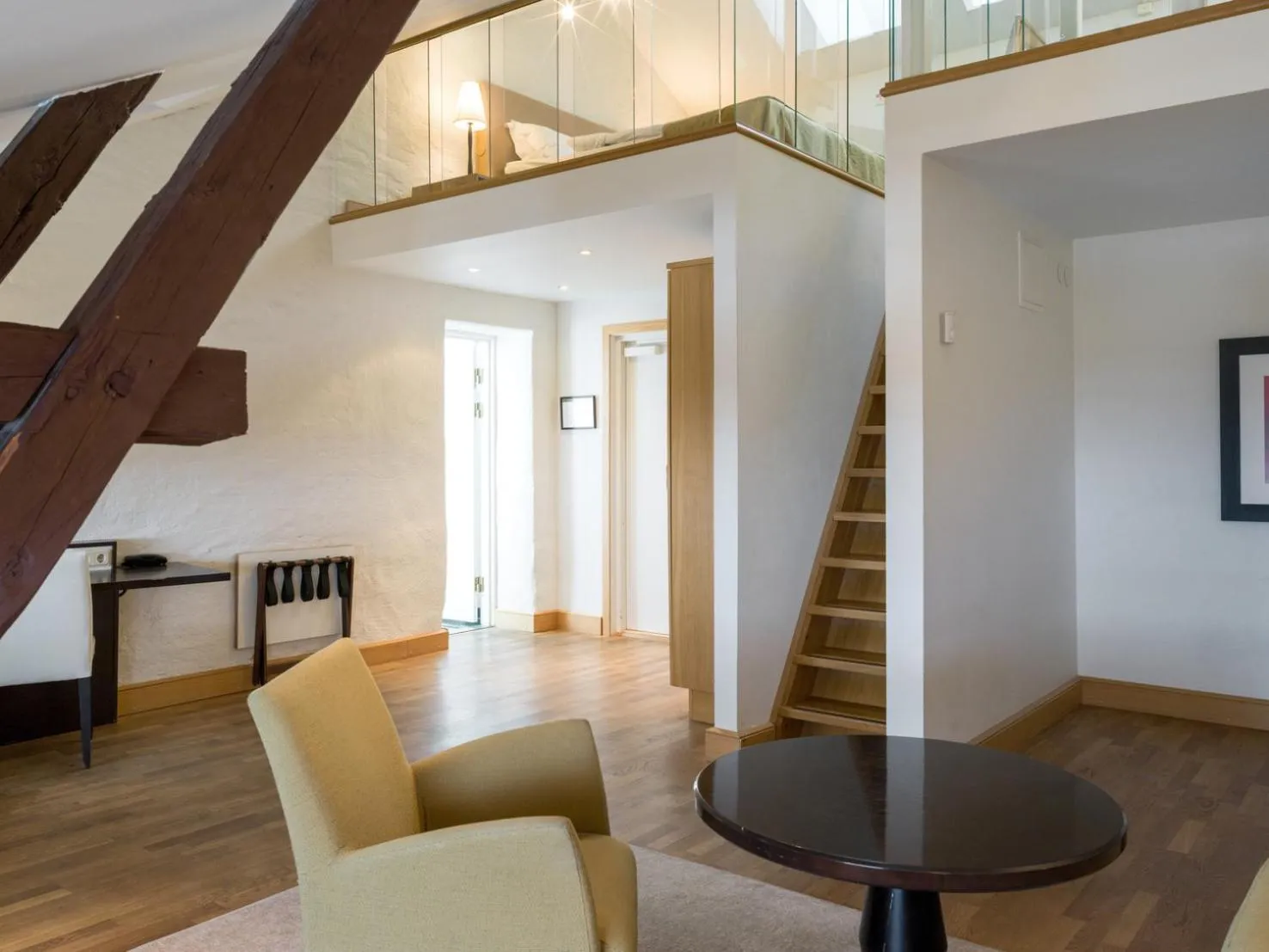 Seating area in Elite Hotel Knaust