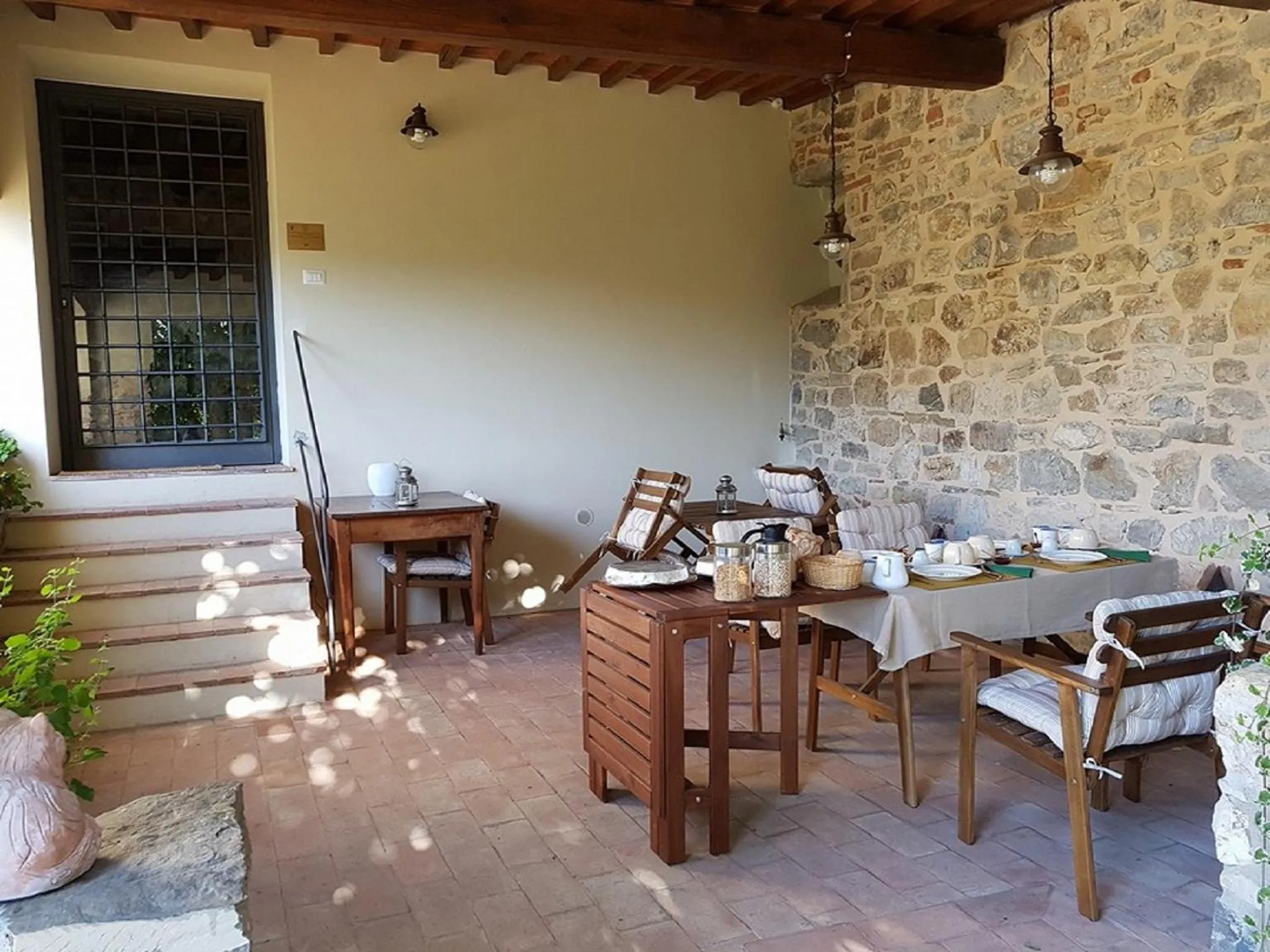 Balcony/Terrace in Agriturismo Villa Dauphiné