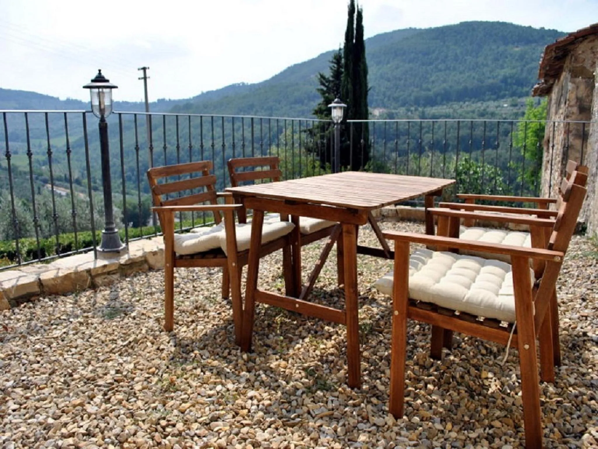 Balcony/Terrace in Agriturismo Villa Dauphiné