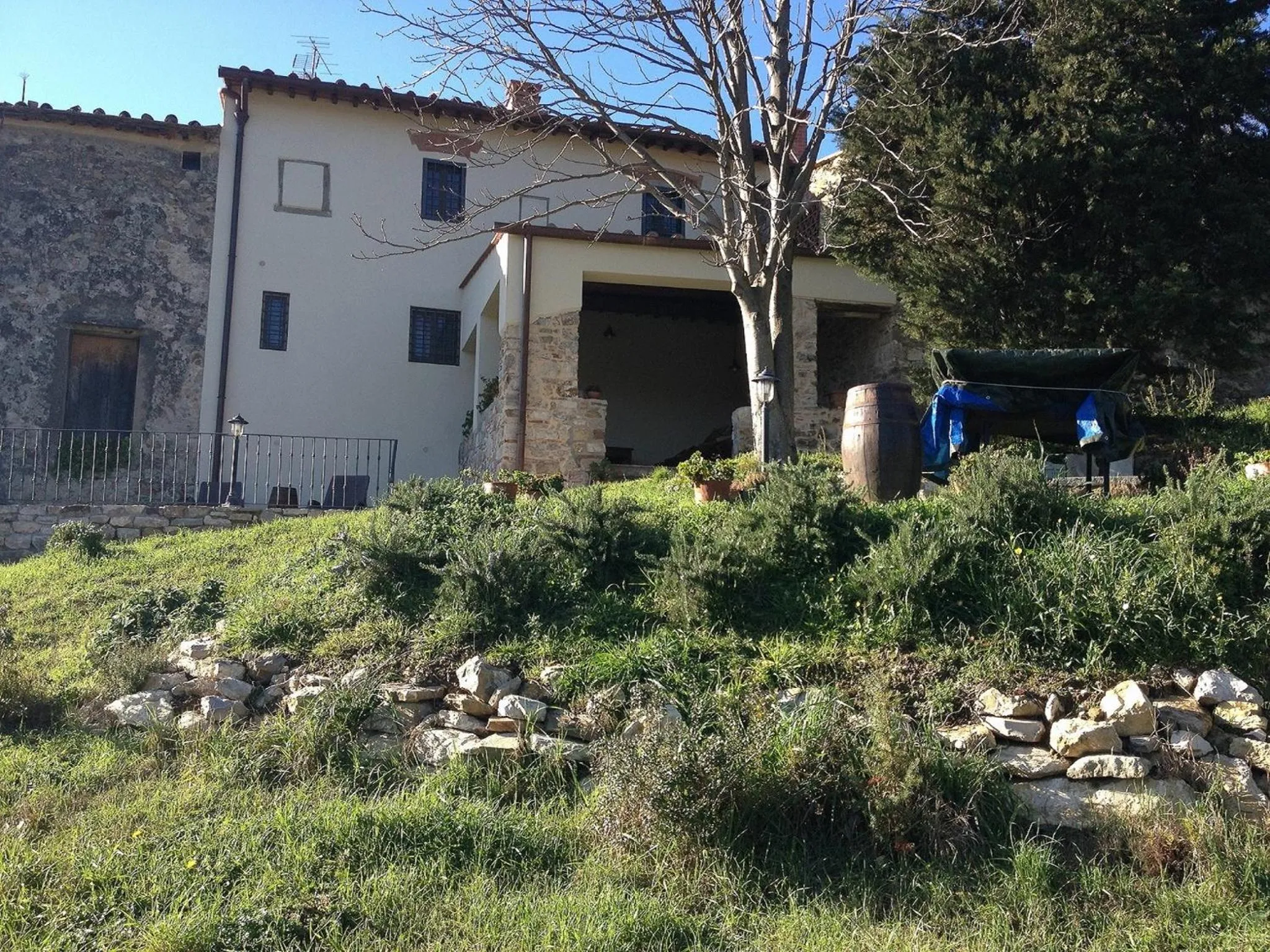 Garden in Agriturismo Villa Dauphiné