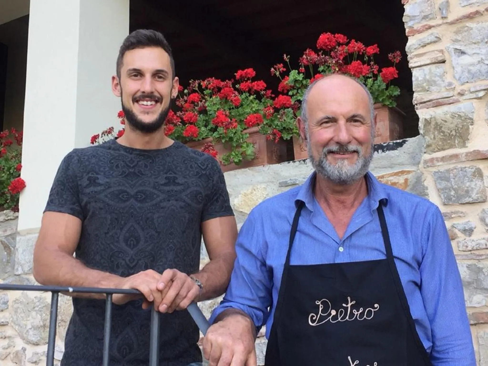 Family in Agriturismo Villa Dauphiné
