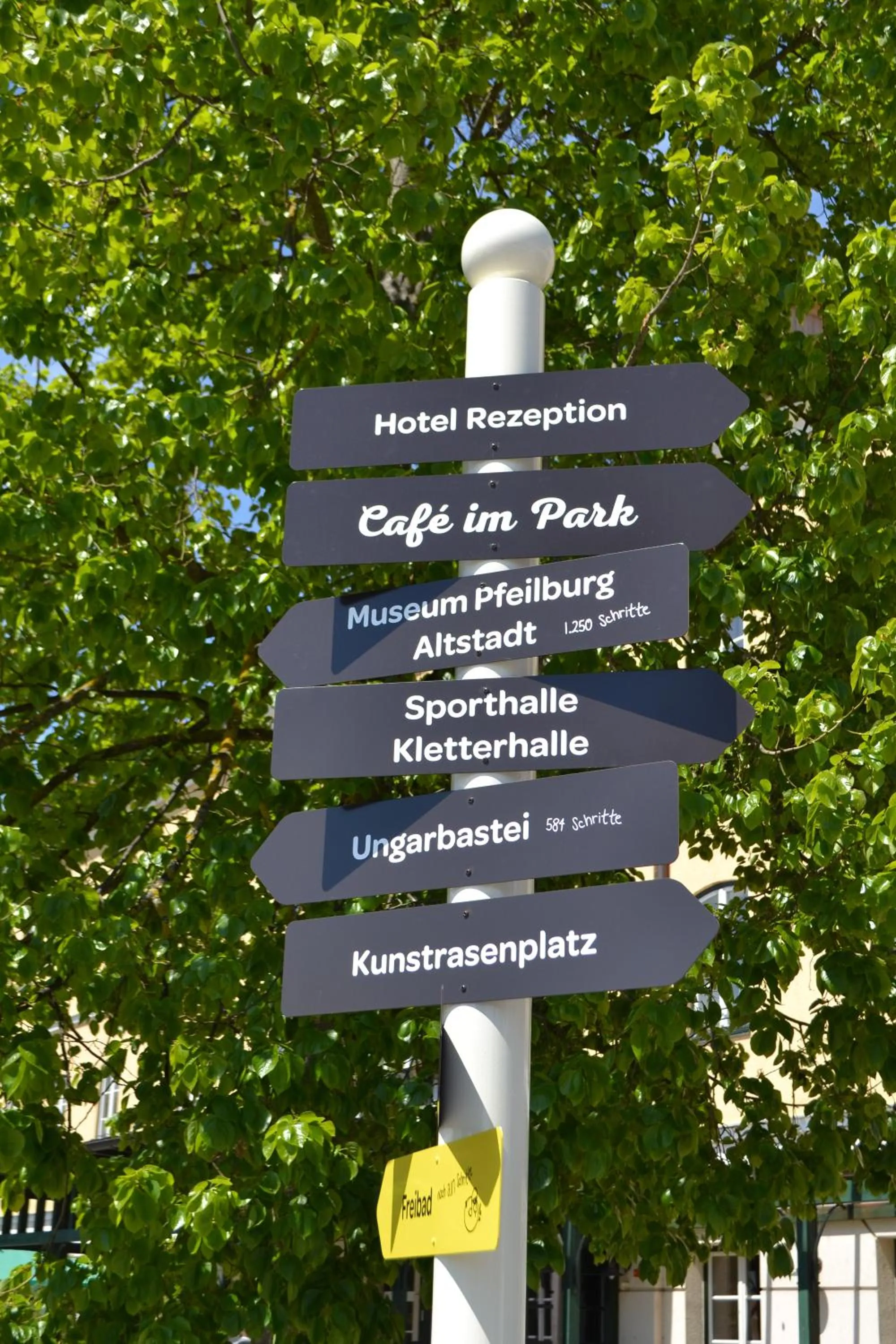 Garden in JUFA Hotel Fürstenfeld