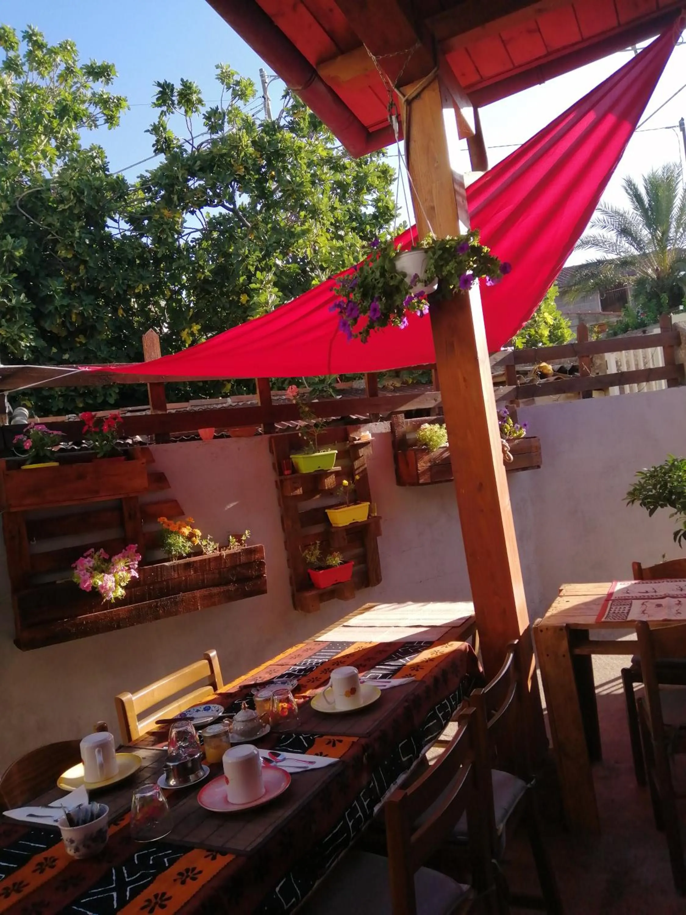 Garden in B&B Daddanca