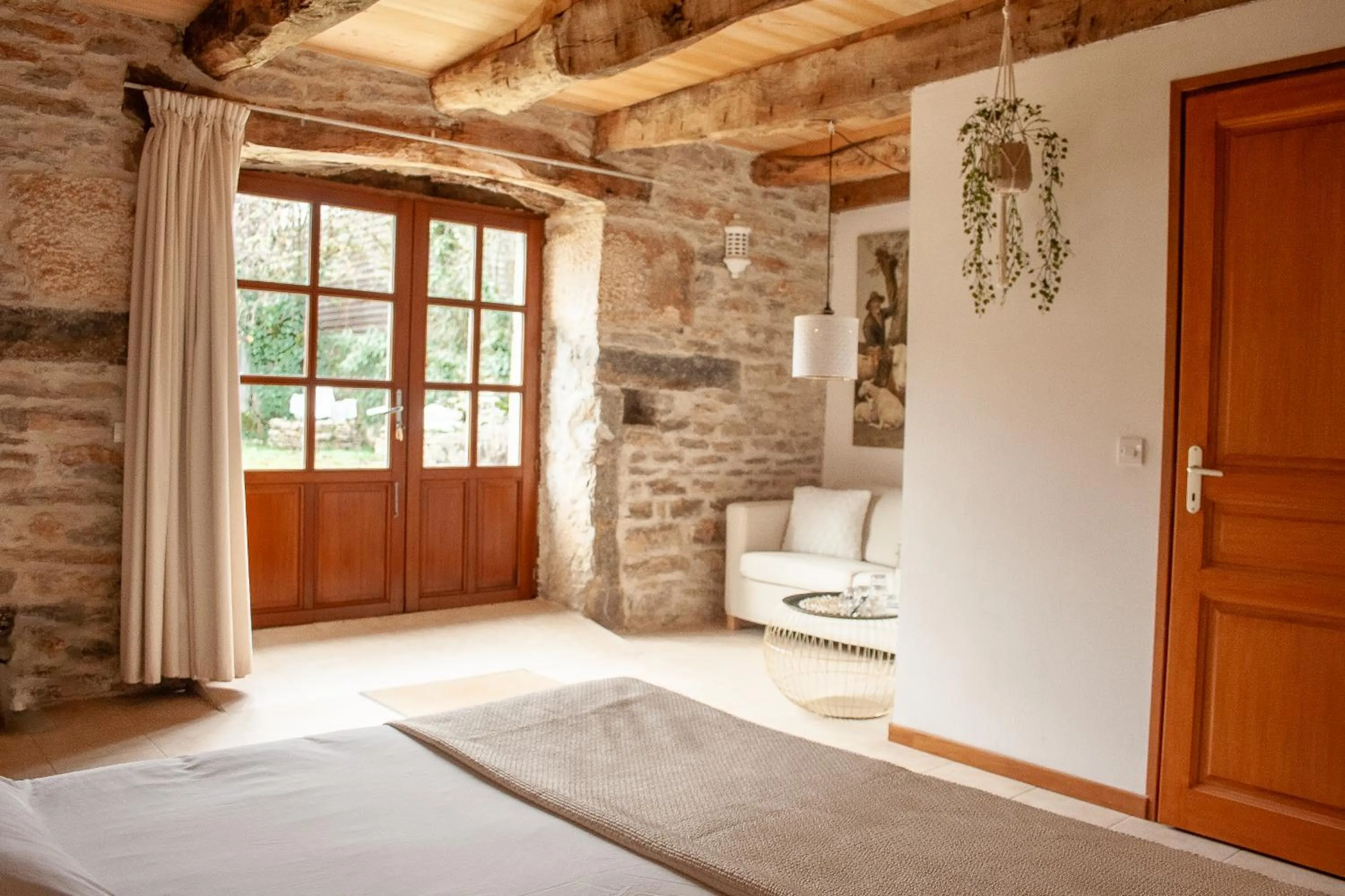 Bedroom, Bed in Chambres d'hôtes Pech Blanc