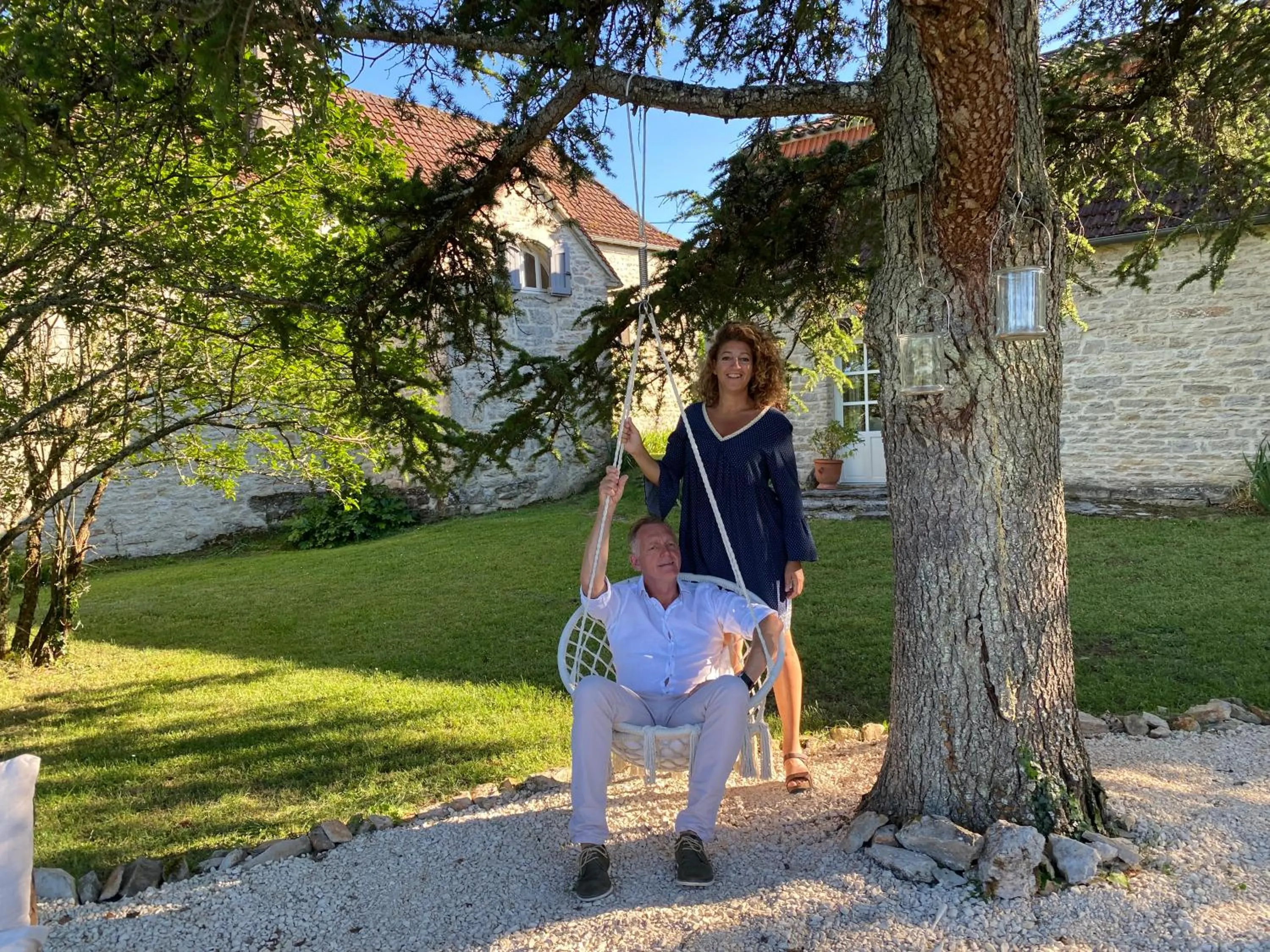 People in Chambres d'hôtes Pech Blanc