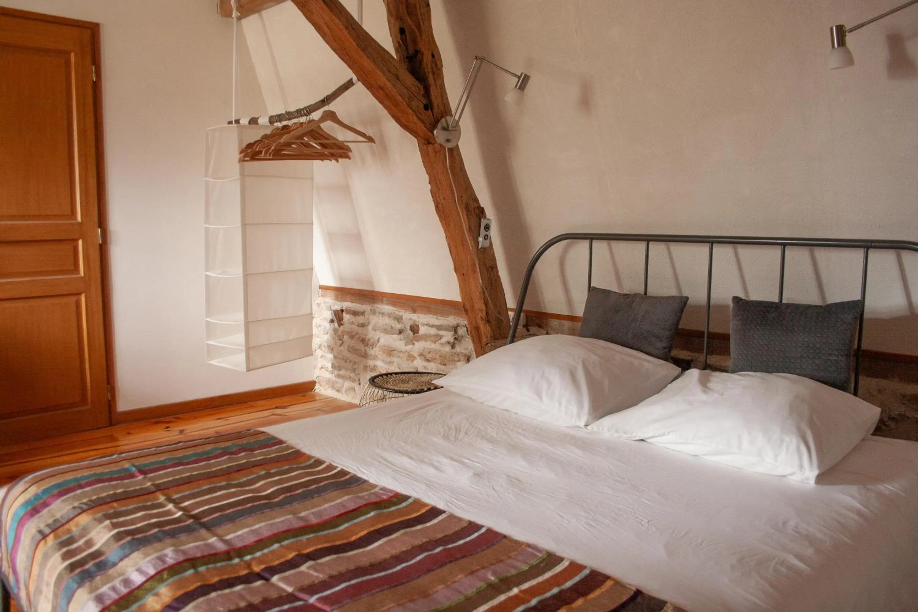 Bedroom, Bed in Chambres d'hôtes Pech Blanc