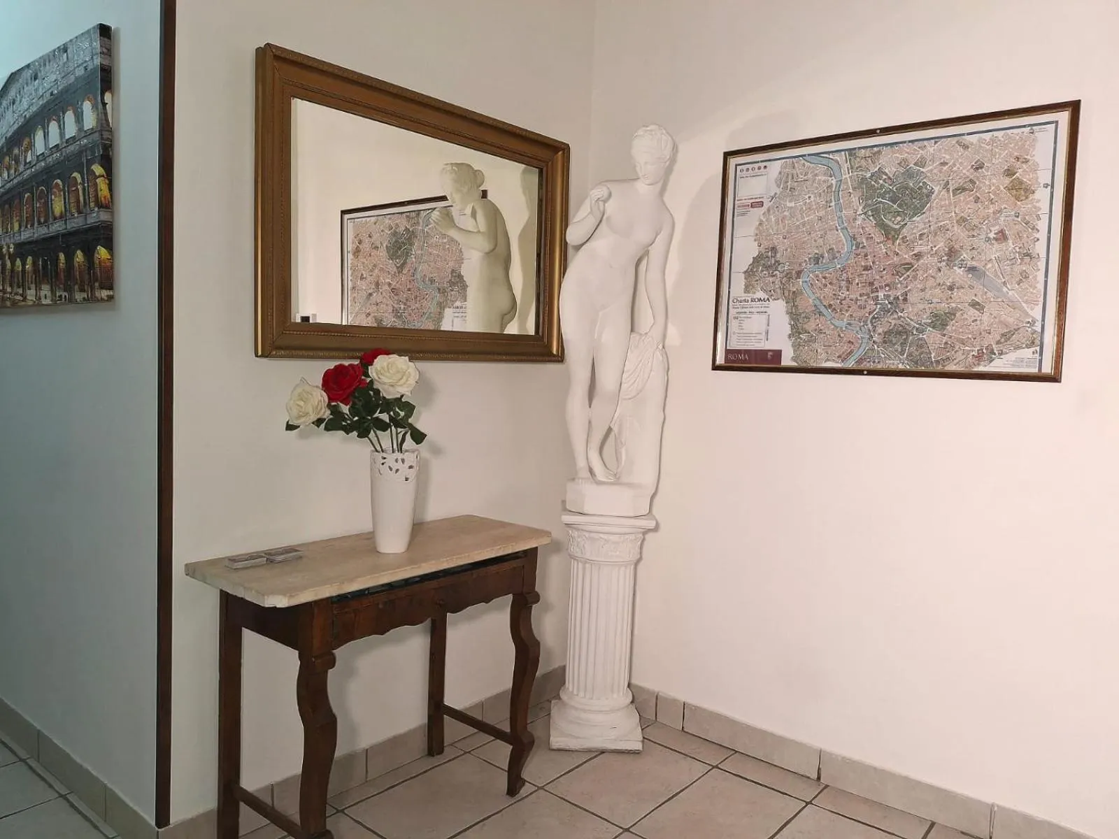 Decorative detail in Roma sogno infinito