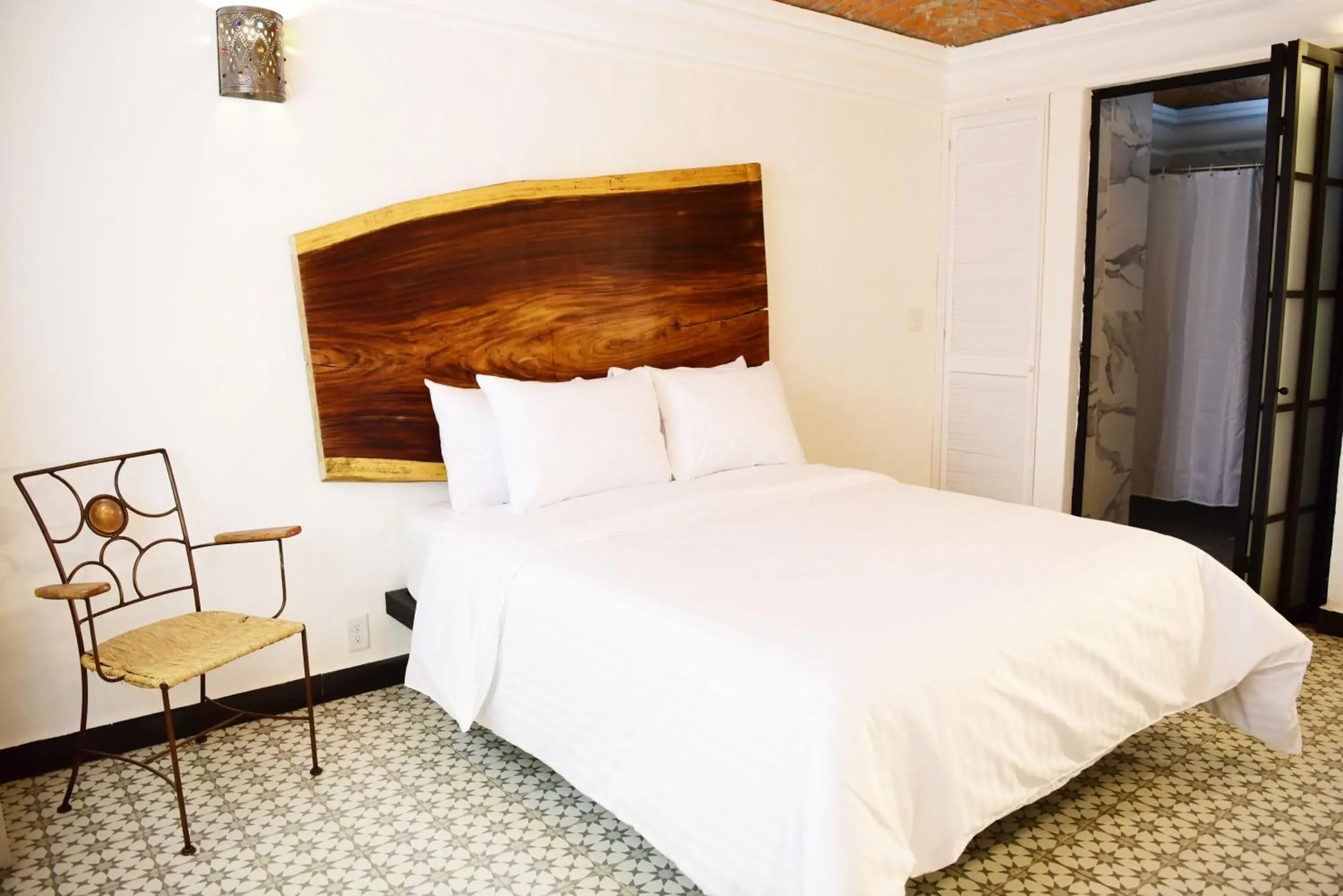 Double Room with Terrace - single occupancy in Hacienda San Patricio Double Room with Terrace - single occupancy in Hacienda San Patricio