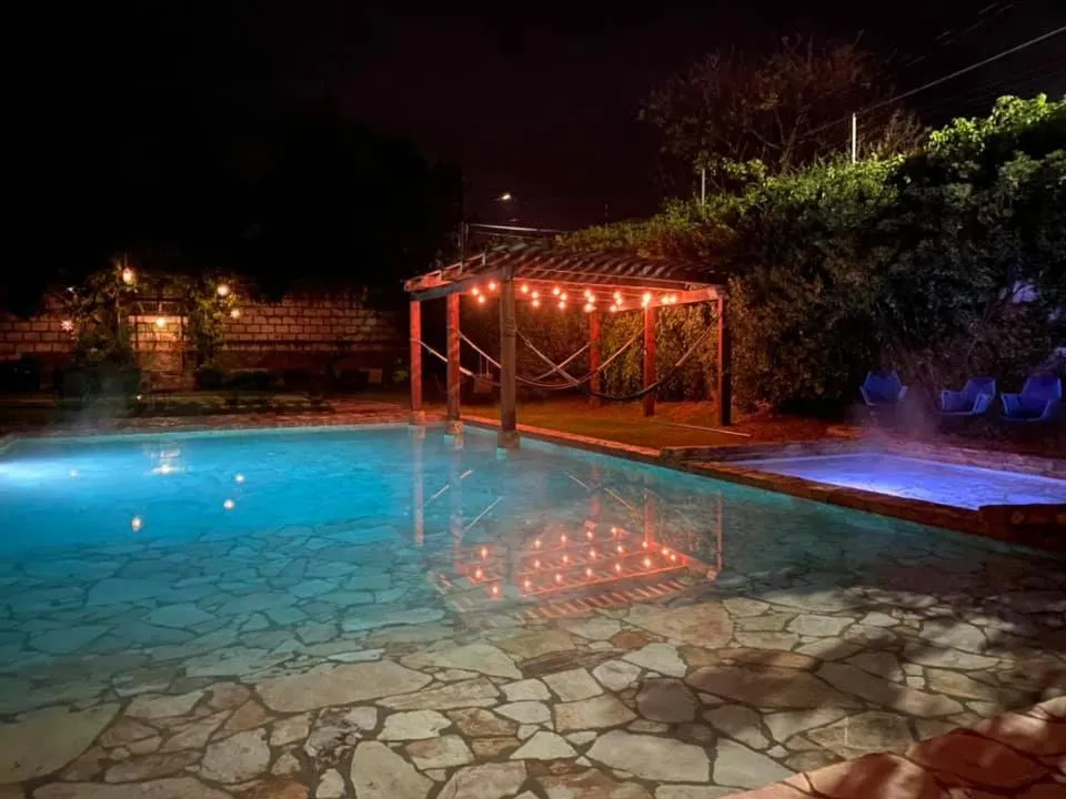 Swimming pool in Hacienda San Patricio