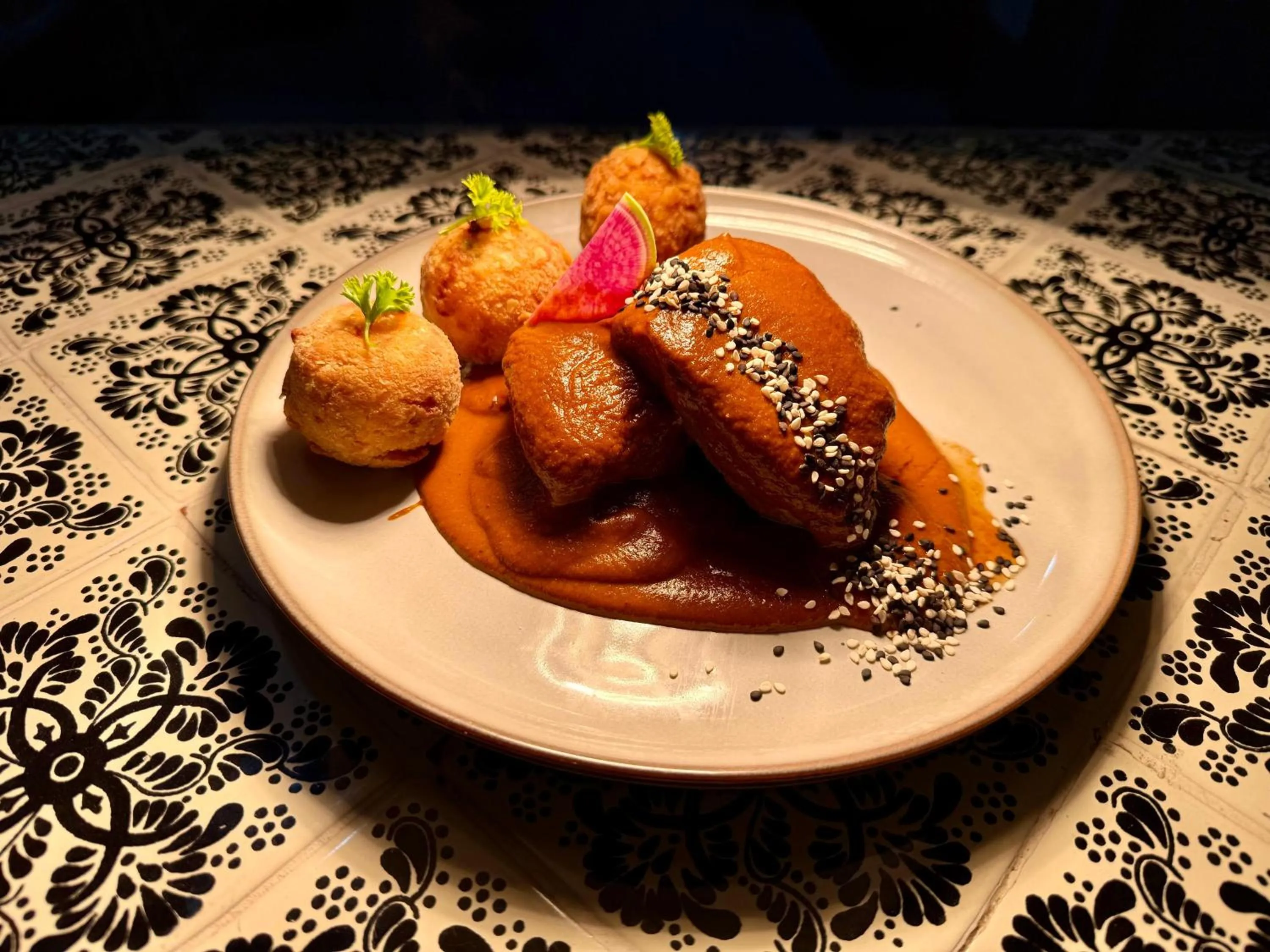 Food in Hacienda San Patricio