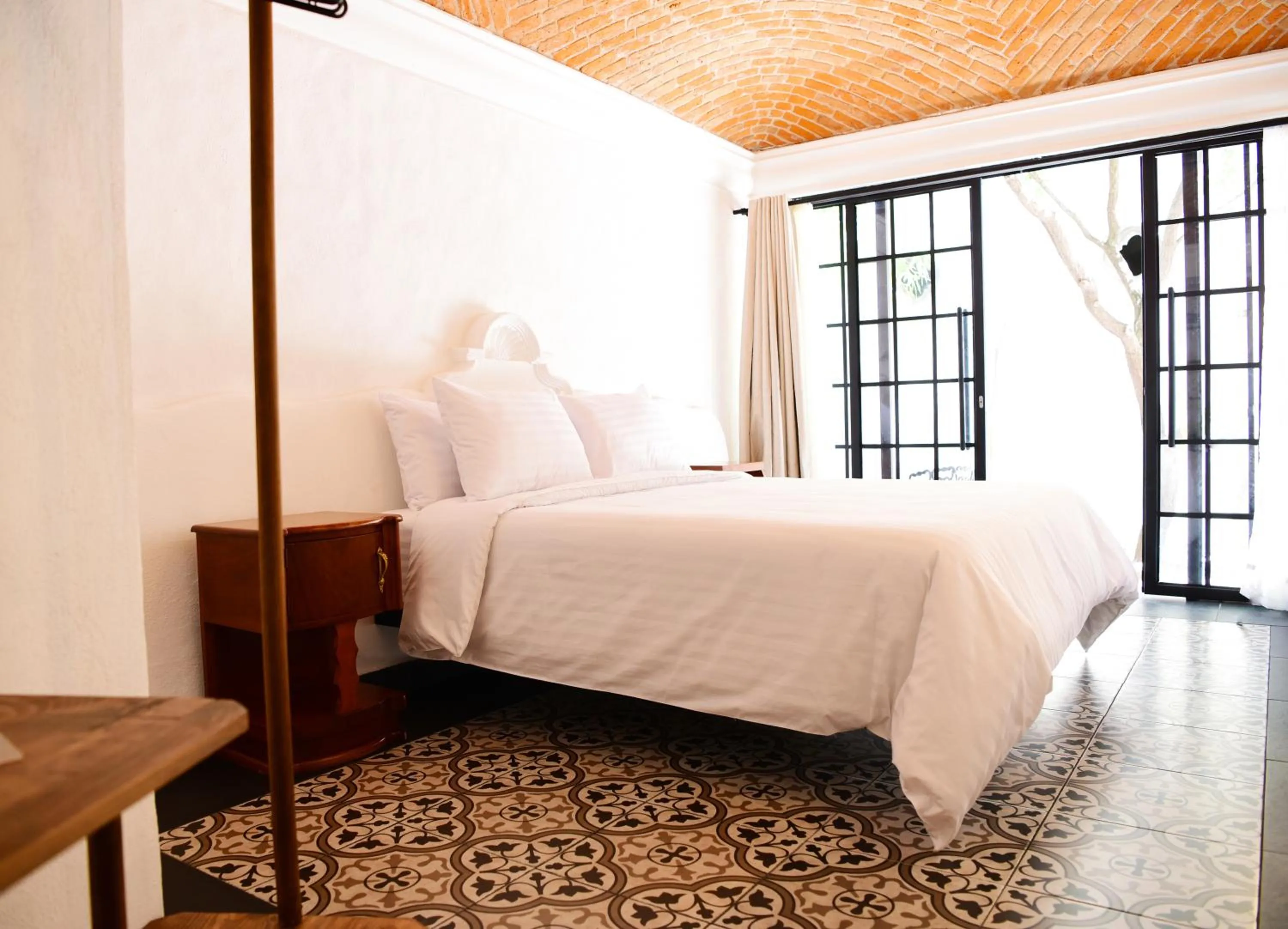 Bedroom, Bed in Hacienda San Patricio