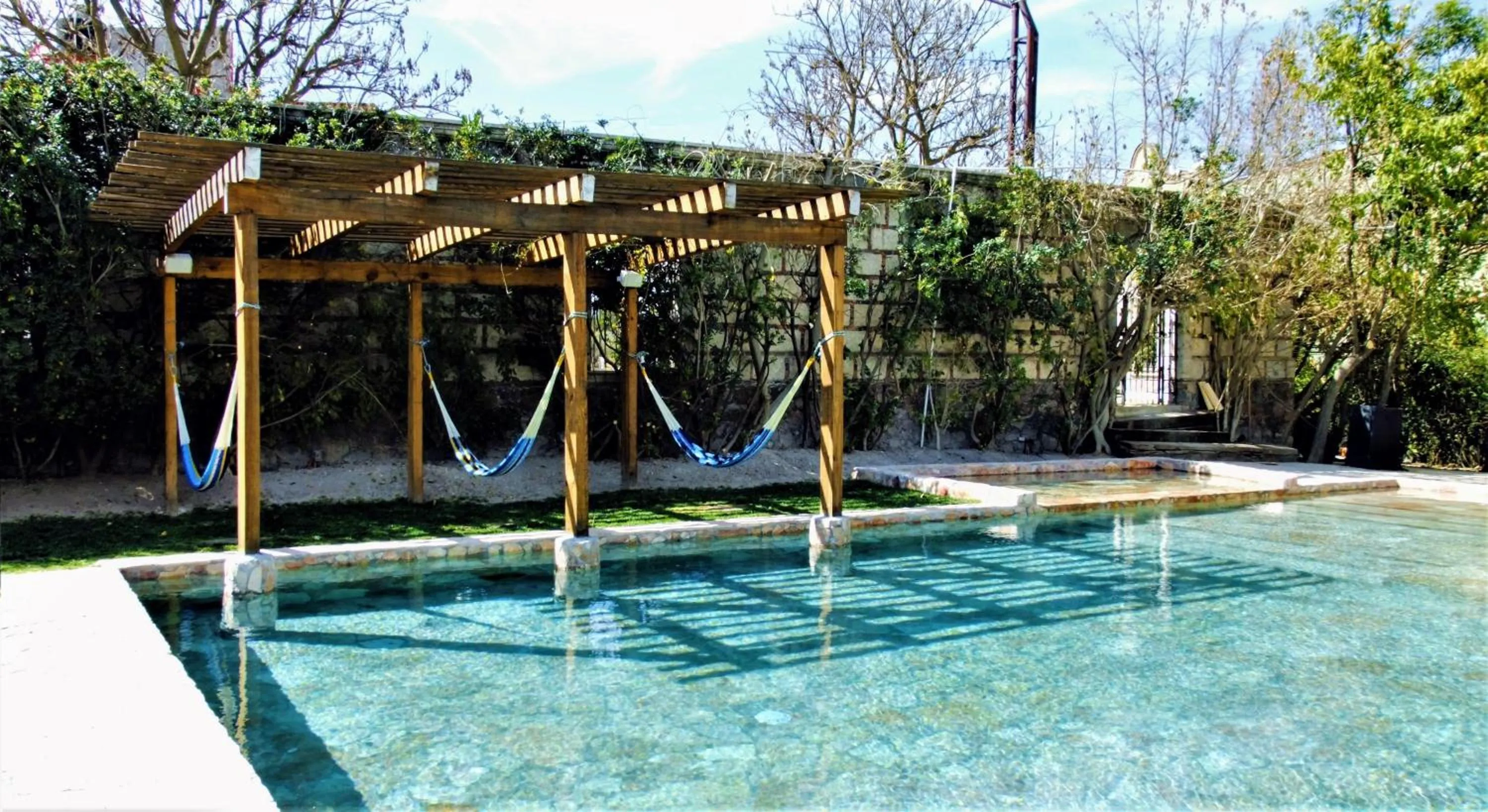 Swimming pool in Hacienda San Patricio