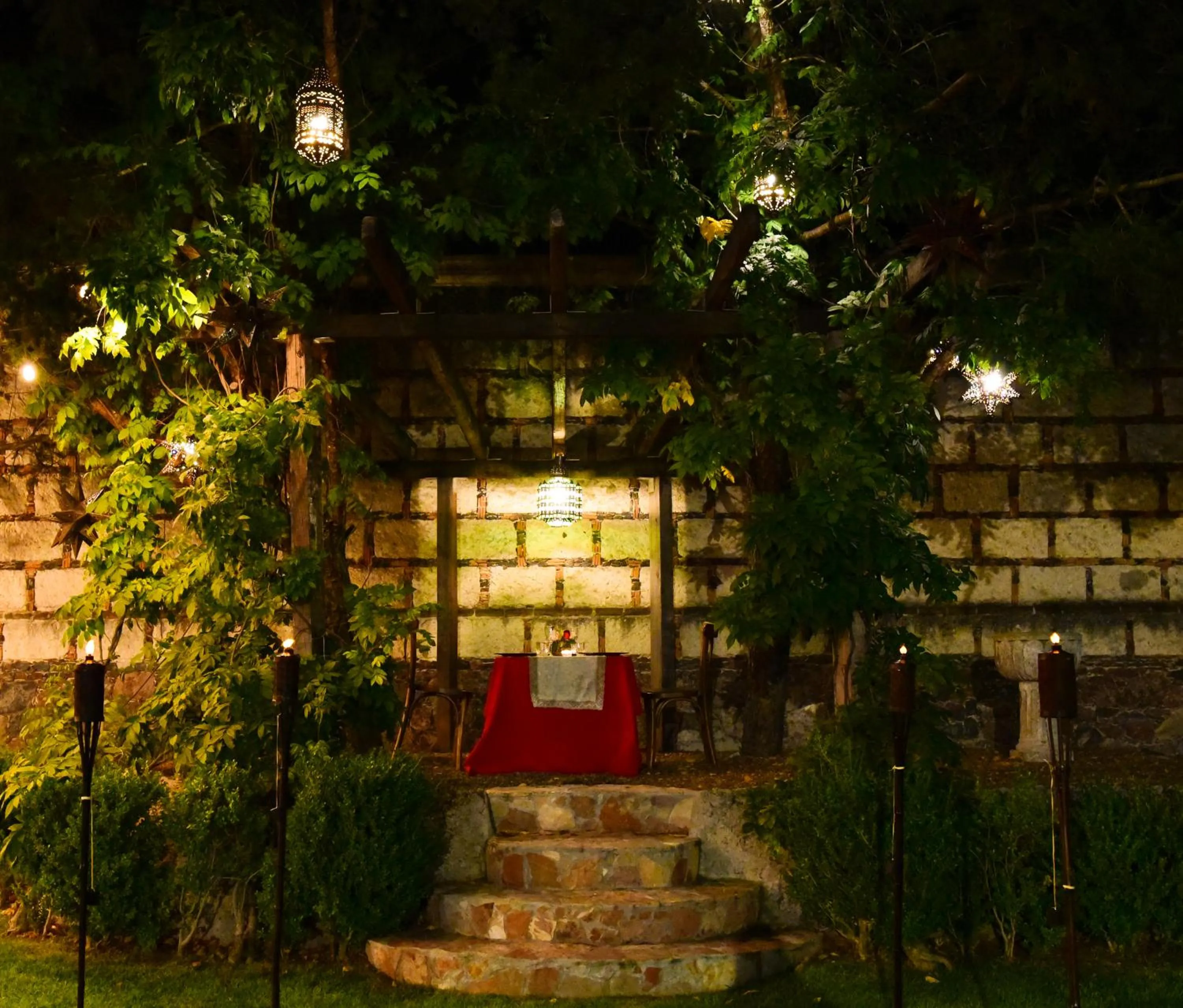 Dinner in Hacienda San Patricio