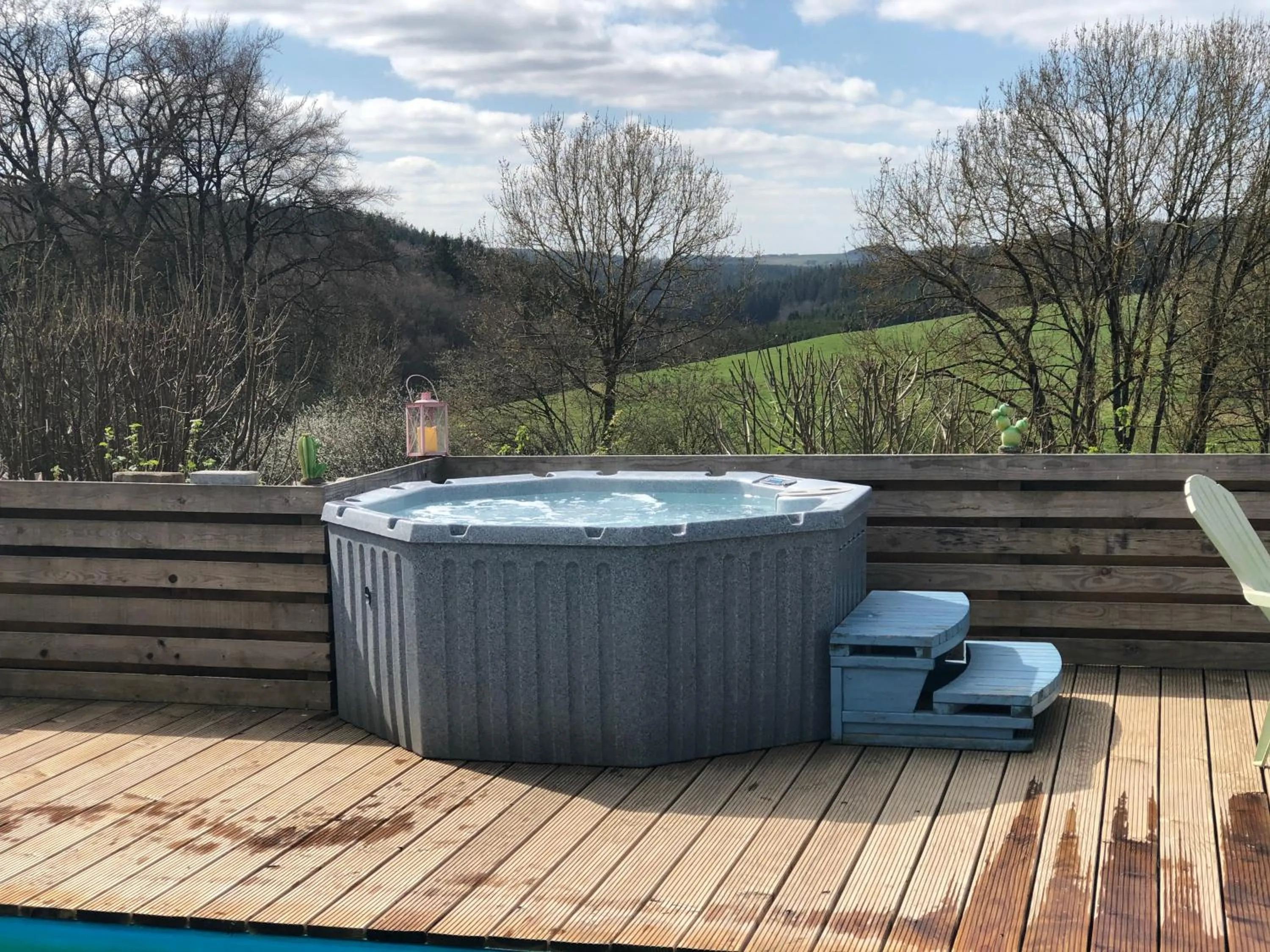 Swimming pool in B&B De Eifelhoeve