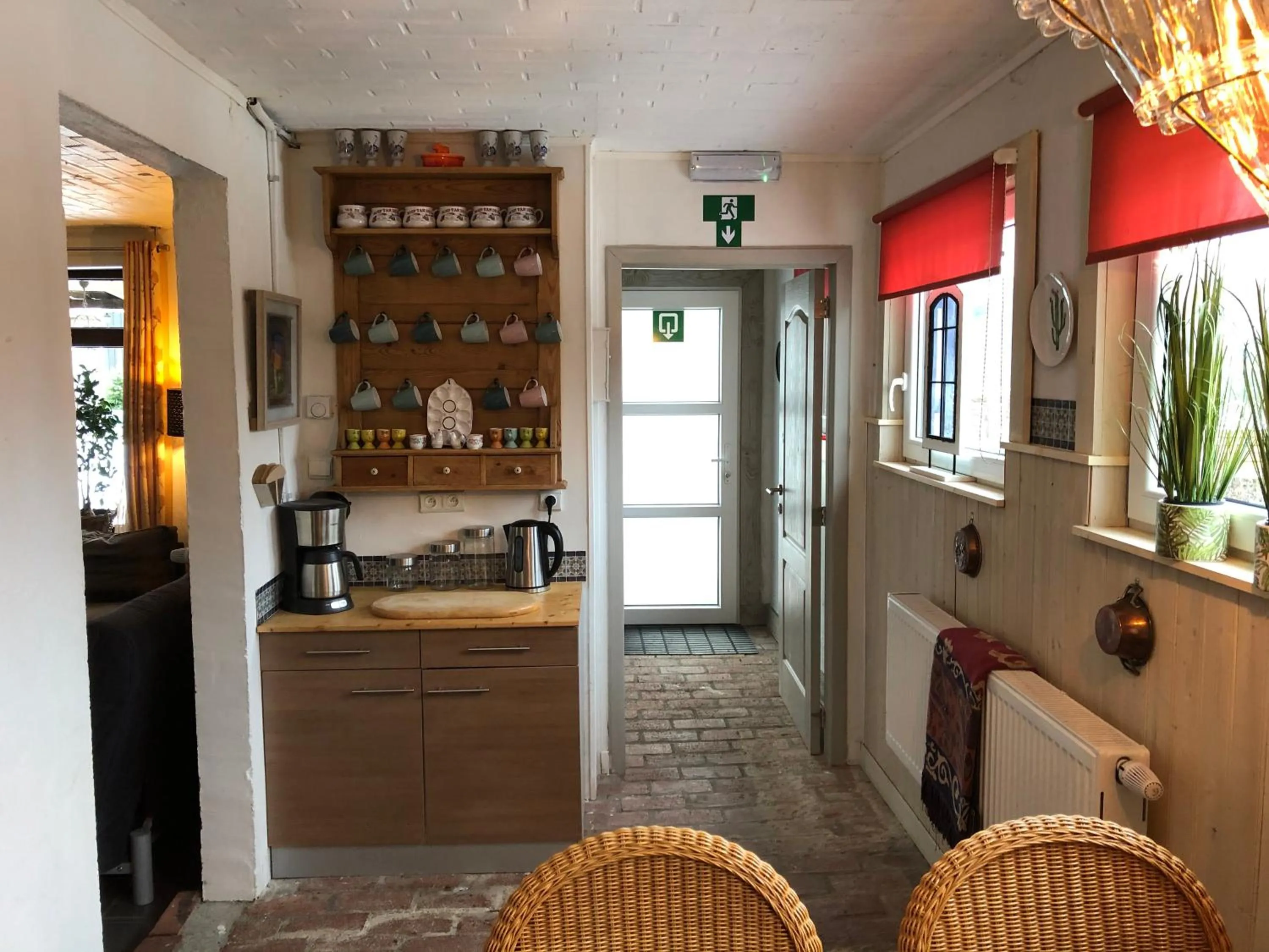 Kitchen or kitchenette in B&B De Eifelhoeve