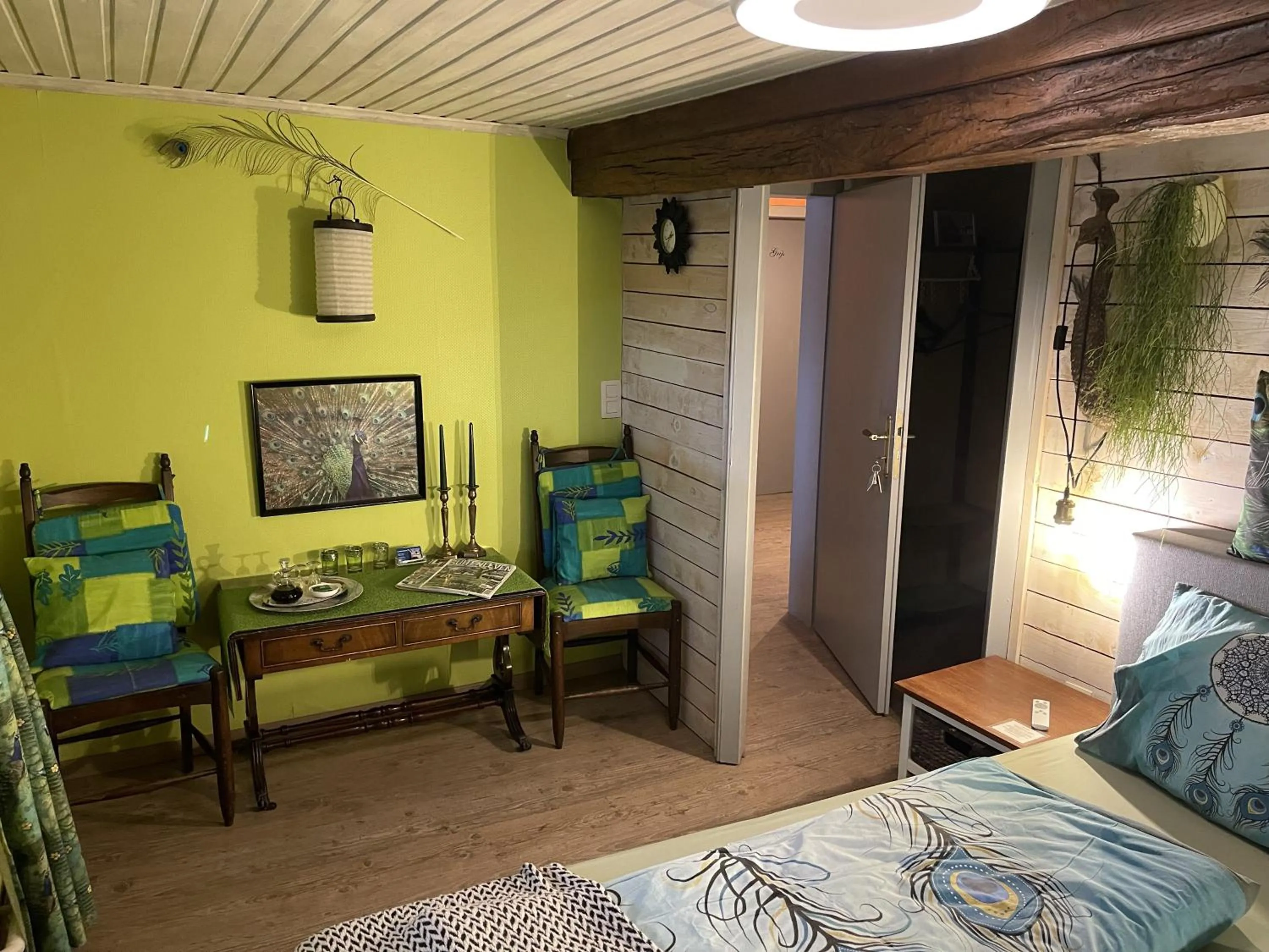 Bedroom, Bed in B&B De Eifelhoeve