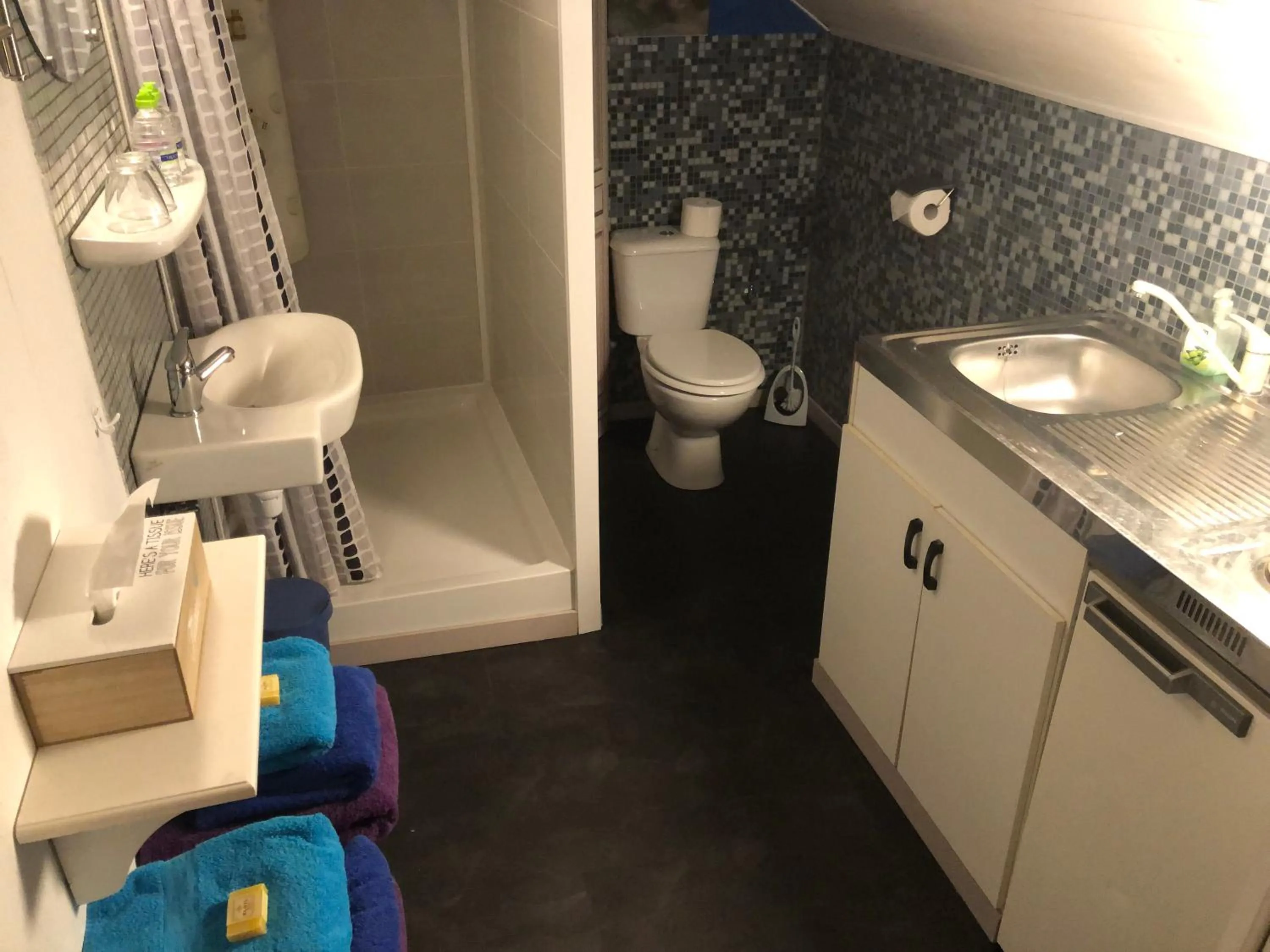 Toilet in B&B De Eifelhoeve