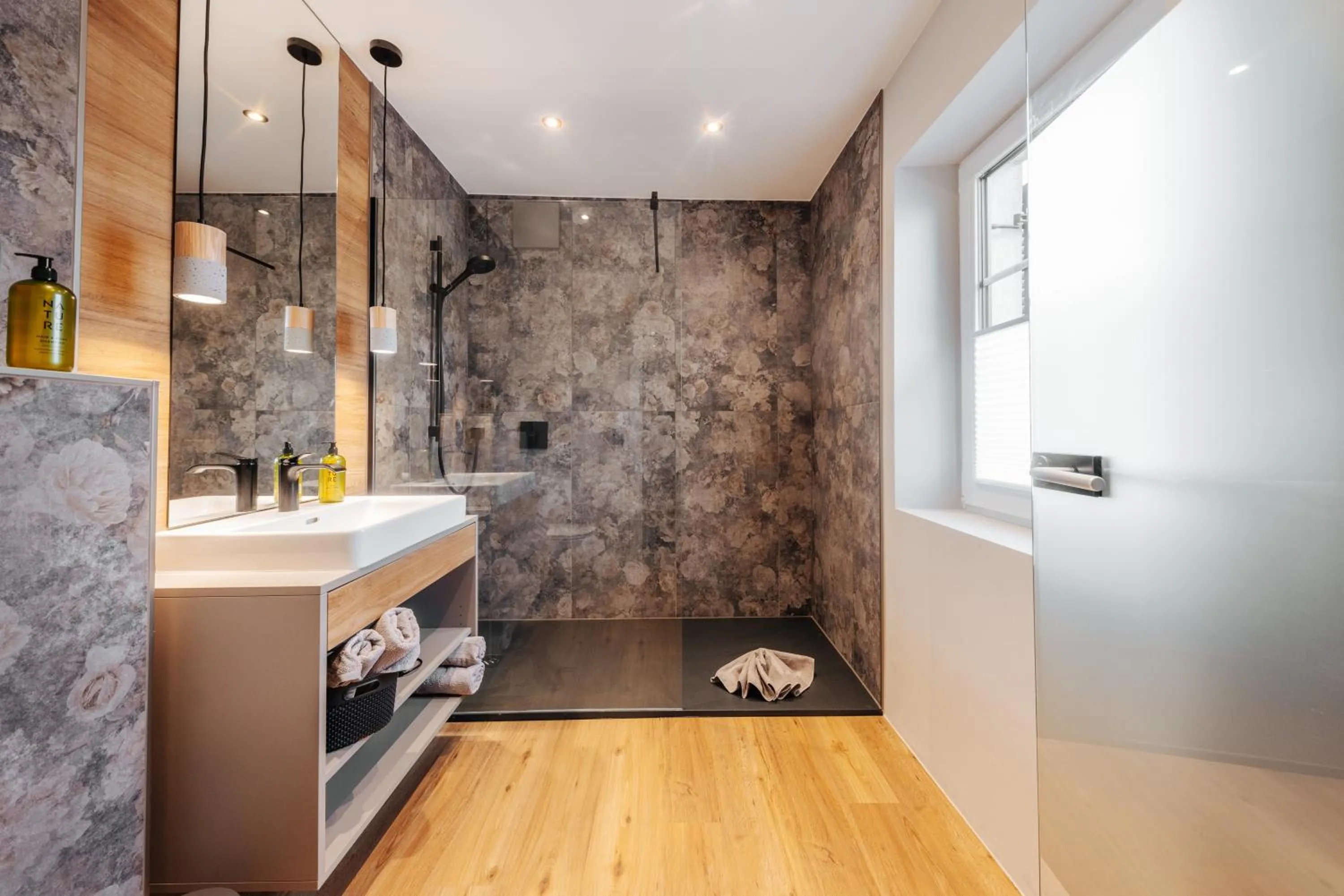 Bathroom in Pension Linder