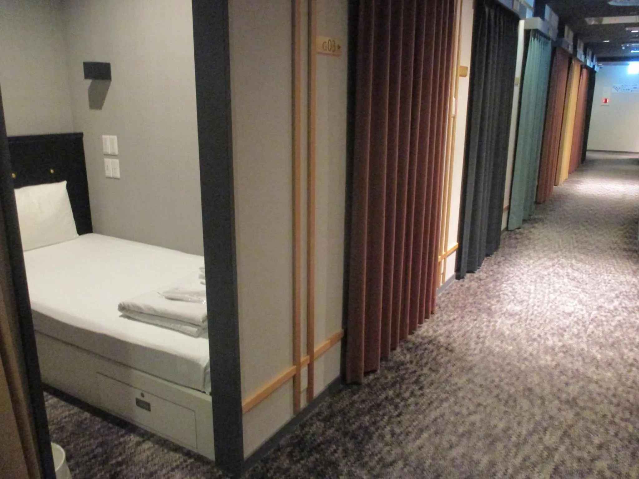 Photo of the whole room, Bed in Hotel M Matsumoto