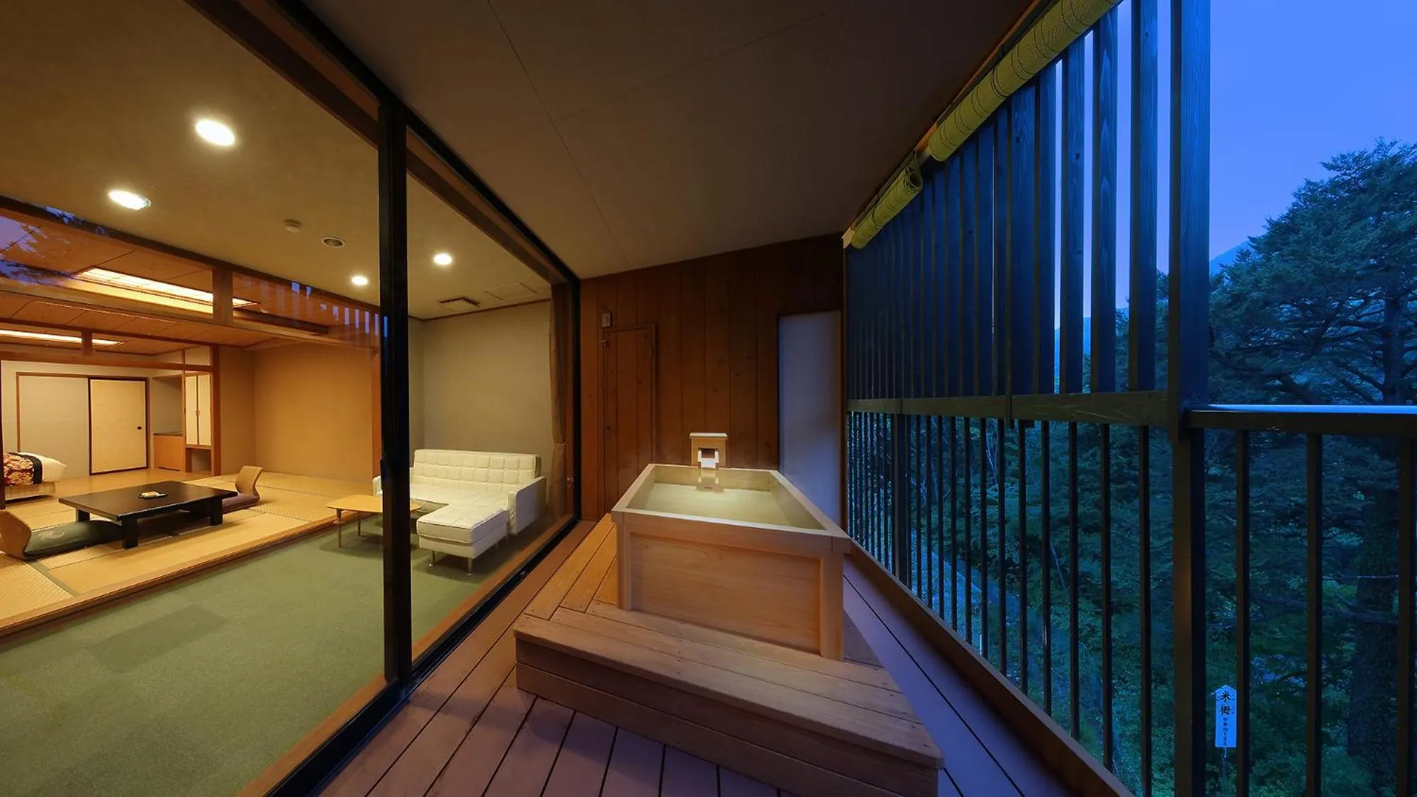 Natural landscape, Bed in Tsuganoki