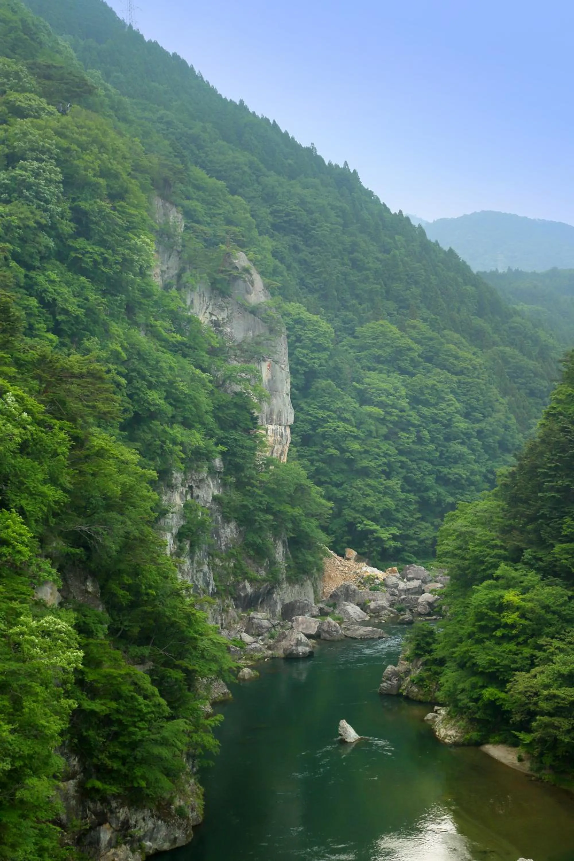 Natural landscape in Tsuganoki