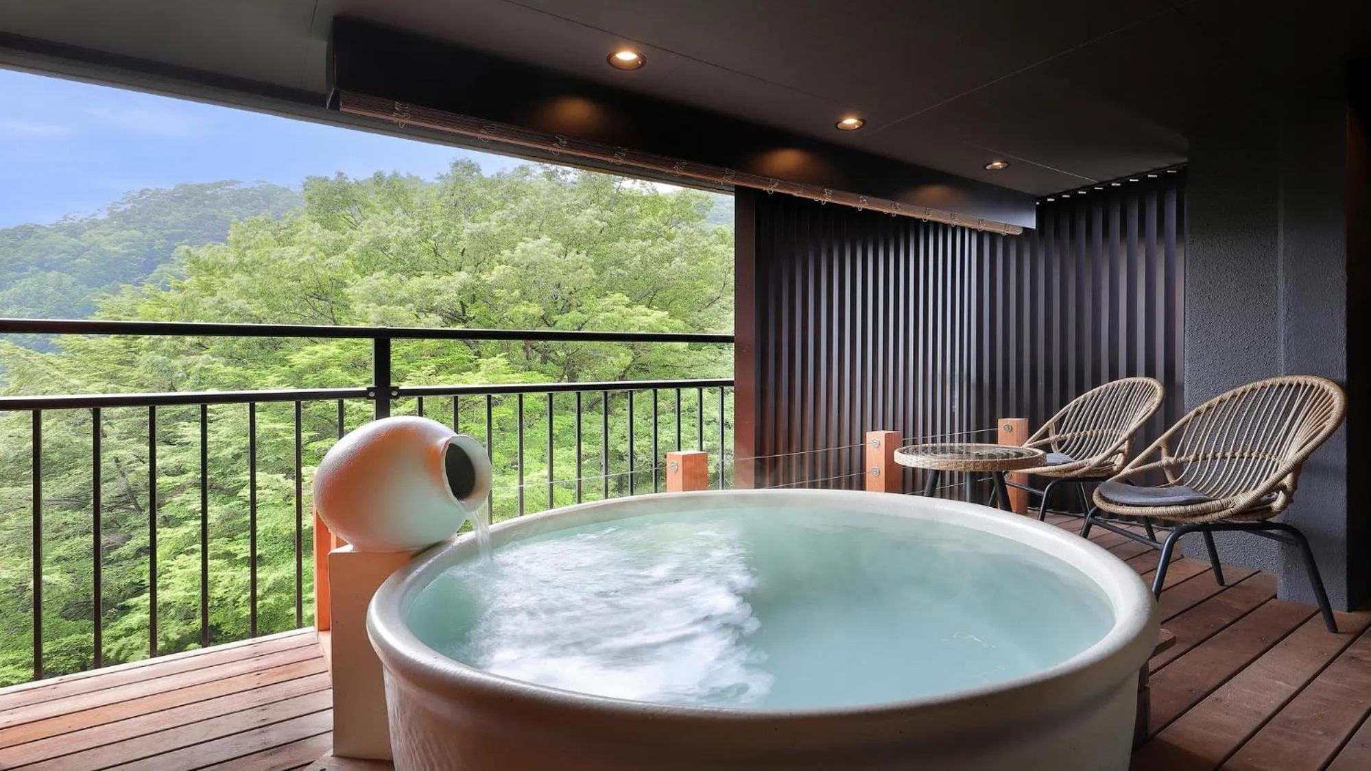 Open Air Bath in Tsuganoki