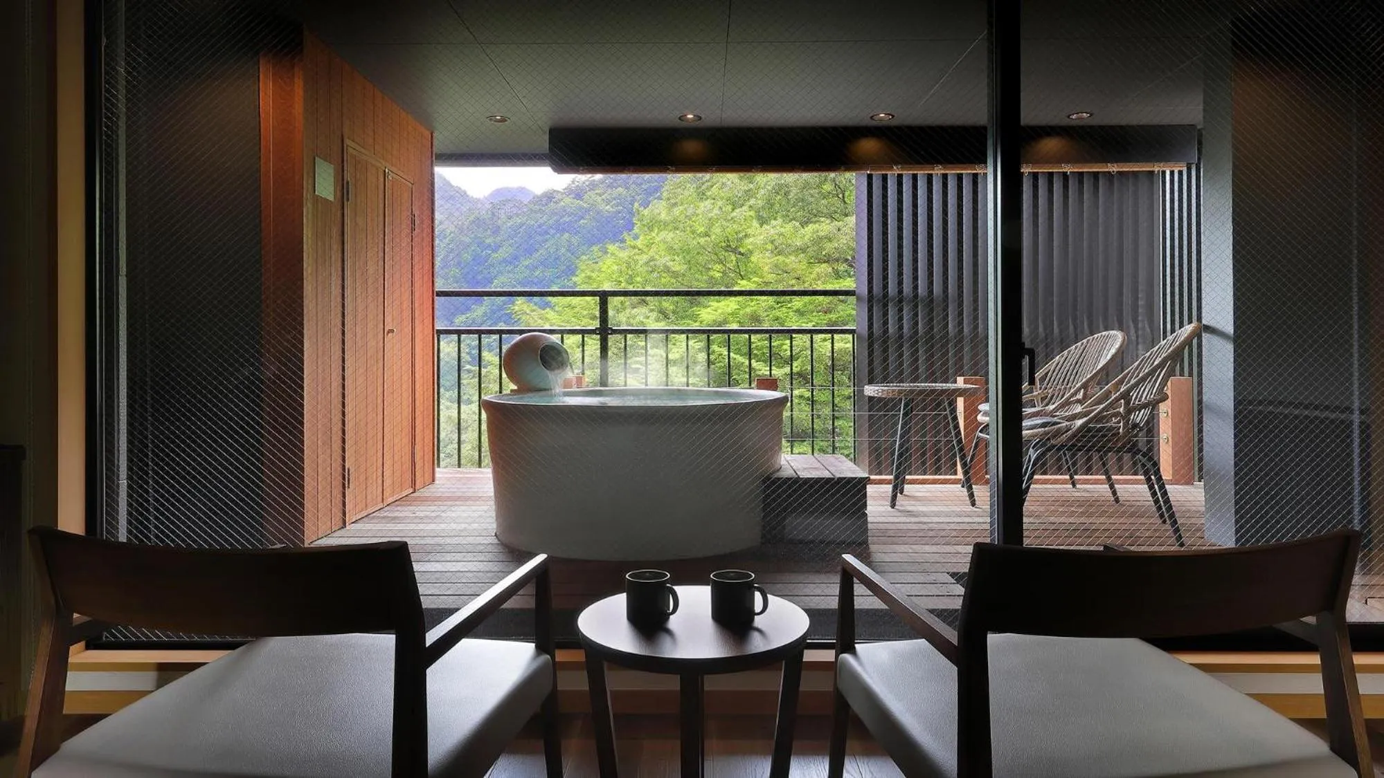Open Air Bath in Tsuganoki