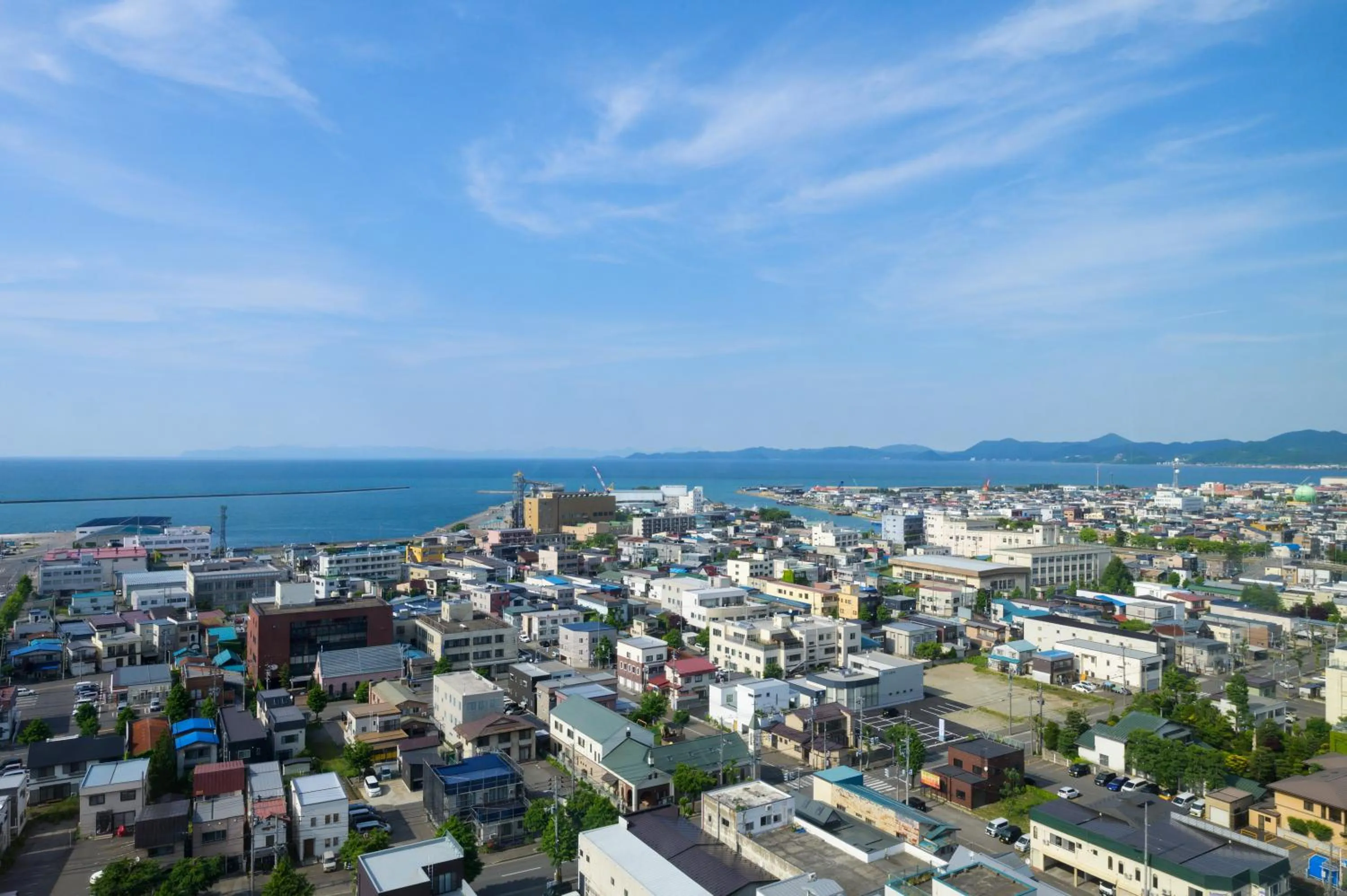 Sea view in Hotel Aomori