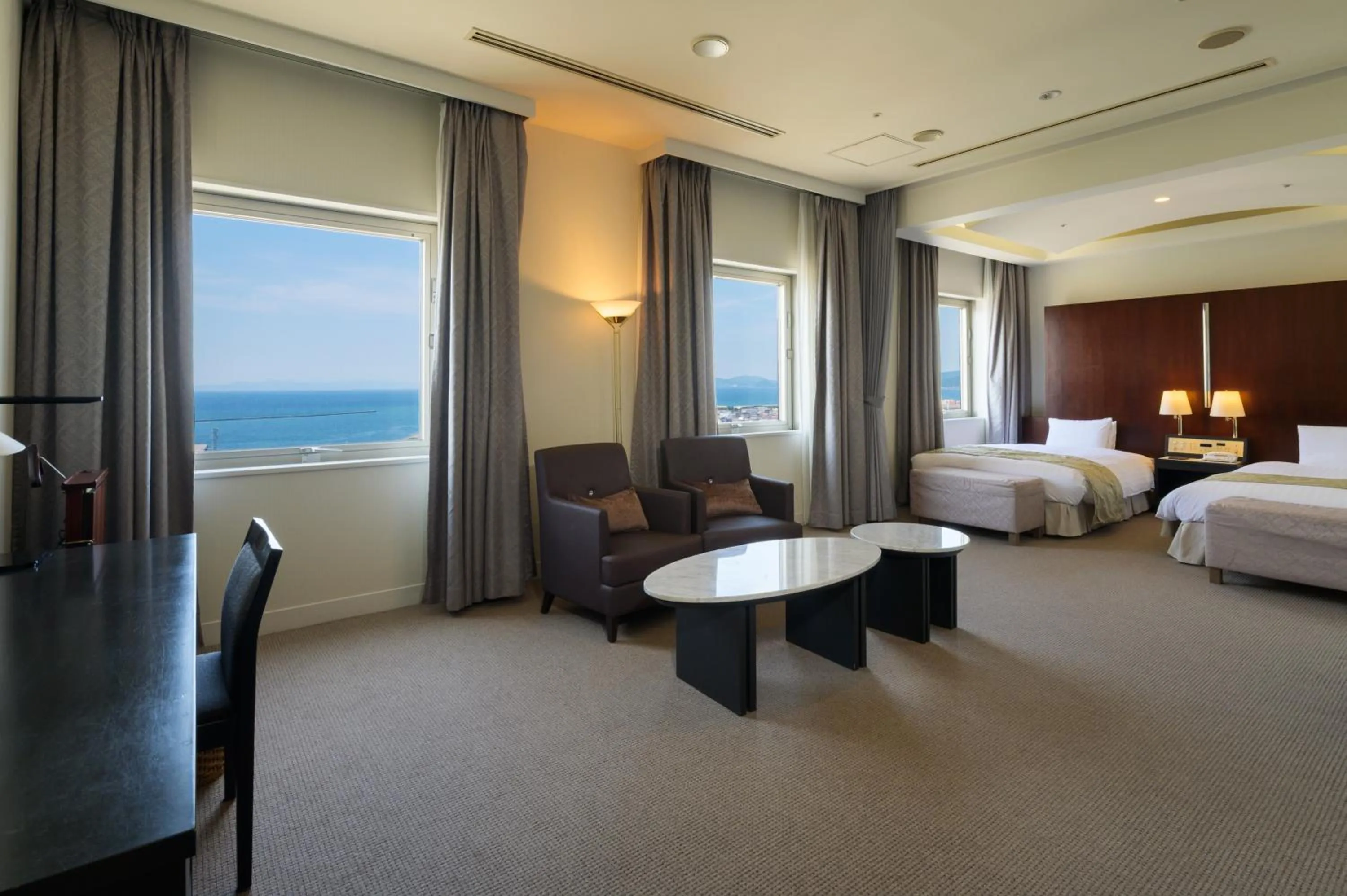 Photo of the whole room, Bed in Hotel Aomori